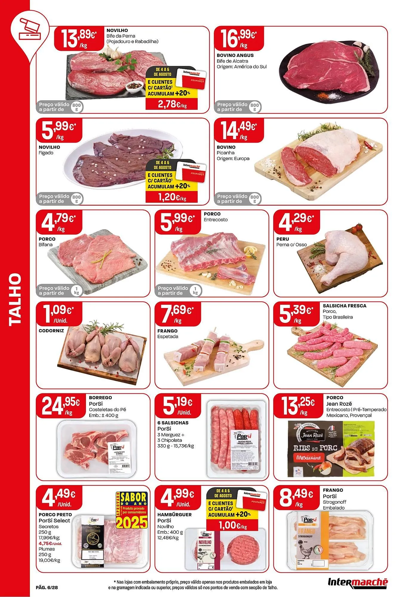 Folheto Folheto Intermarché de 31 de julho até 6 de agosto 2025 - Pagina 6