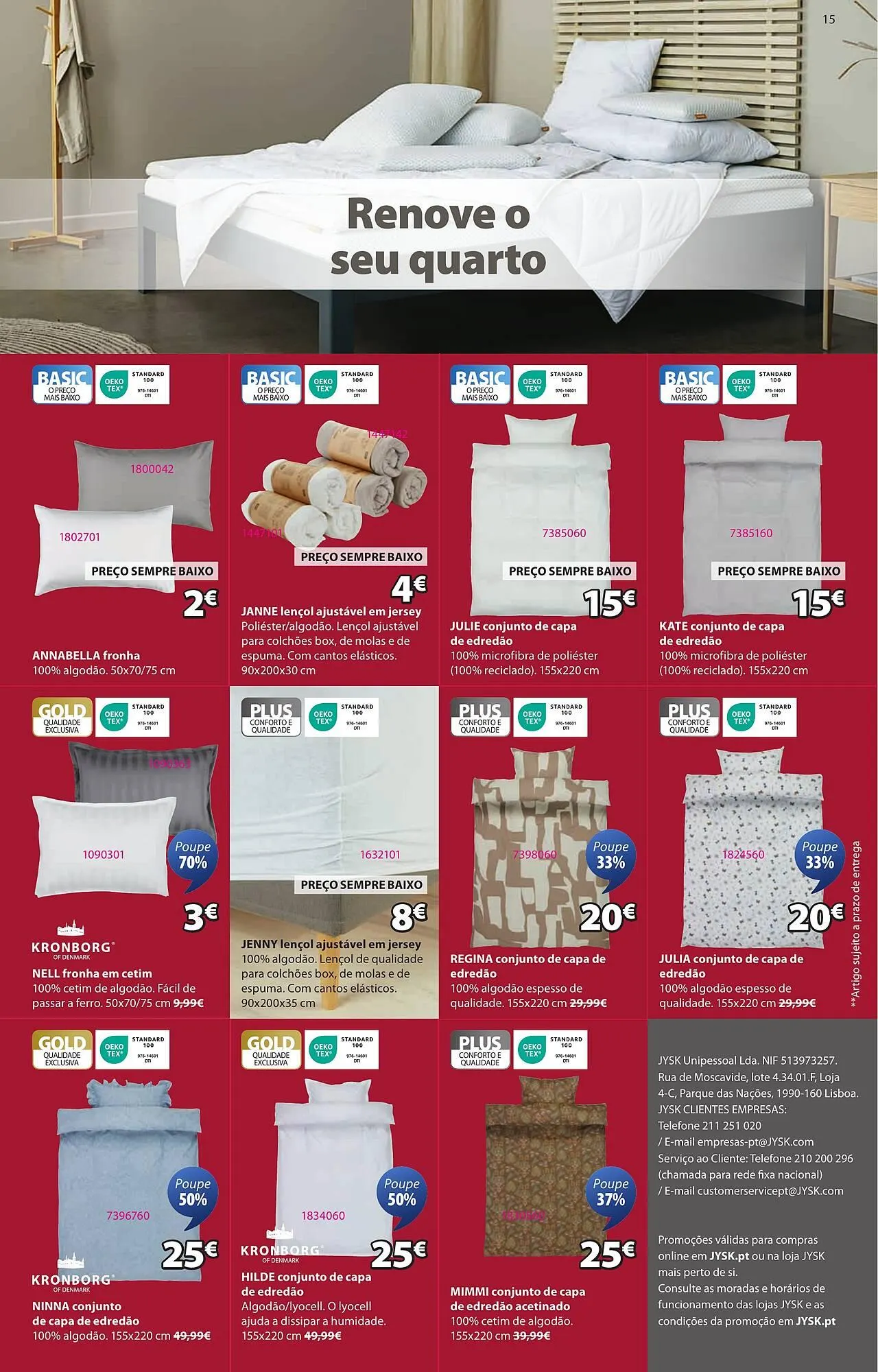 Folheto Folheto JYSK de 31 de julho até 27 de agosto 2025 - Pagina 15