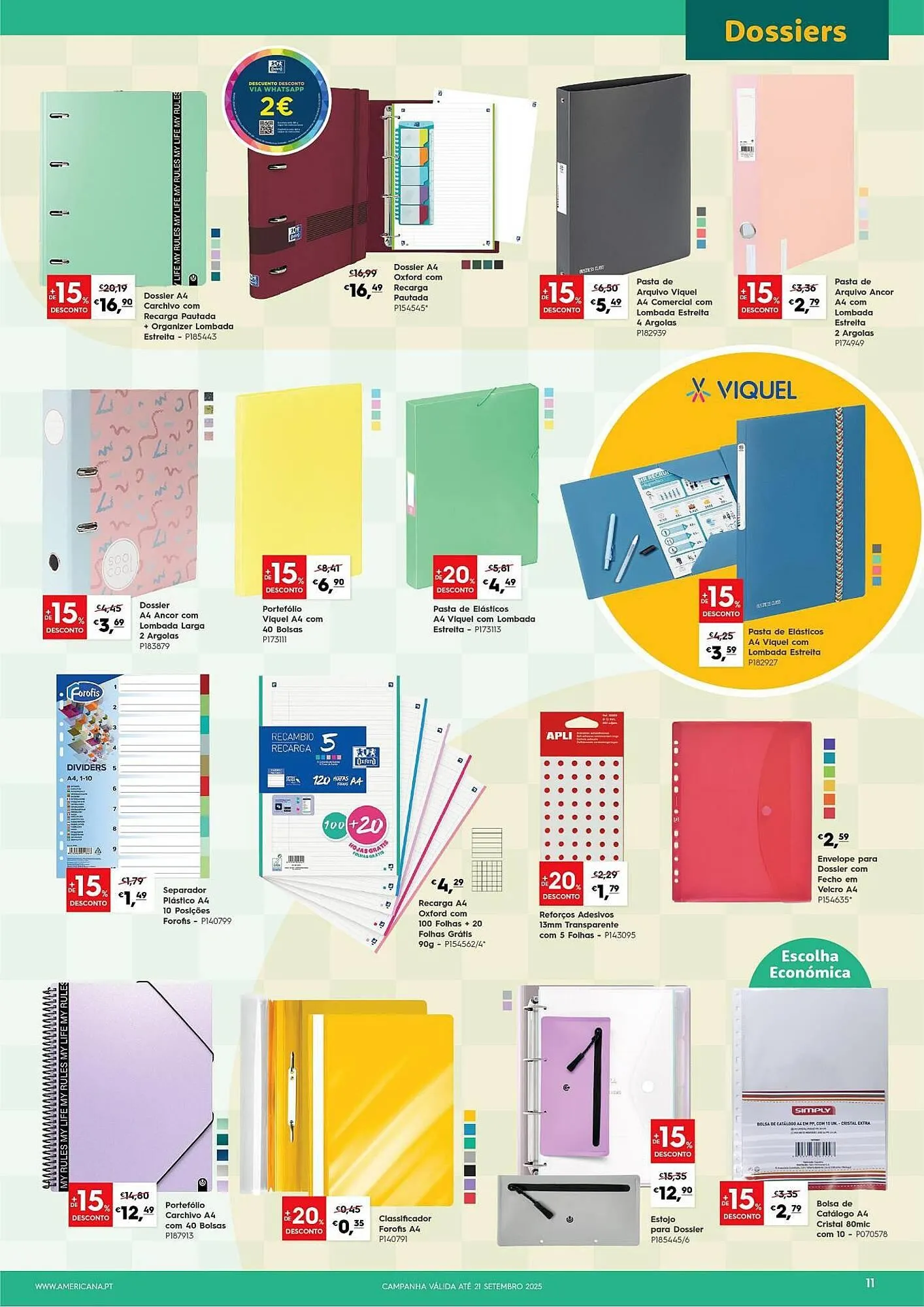 Folheto Folheto Americana de 1 de agosto até 21 de setembro 2025 - Pagina 11