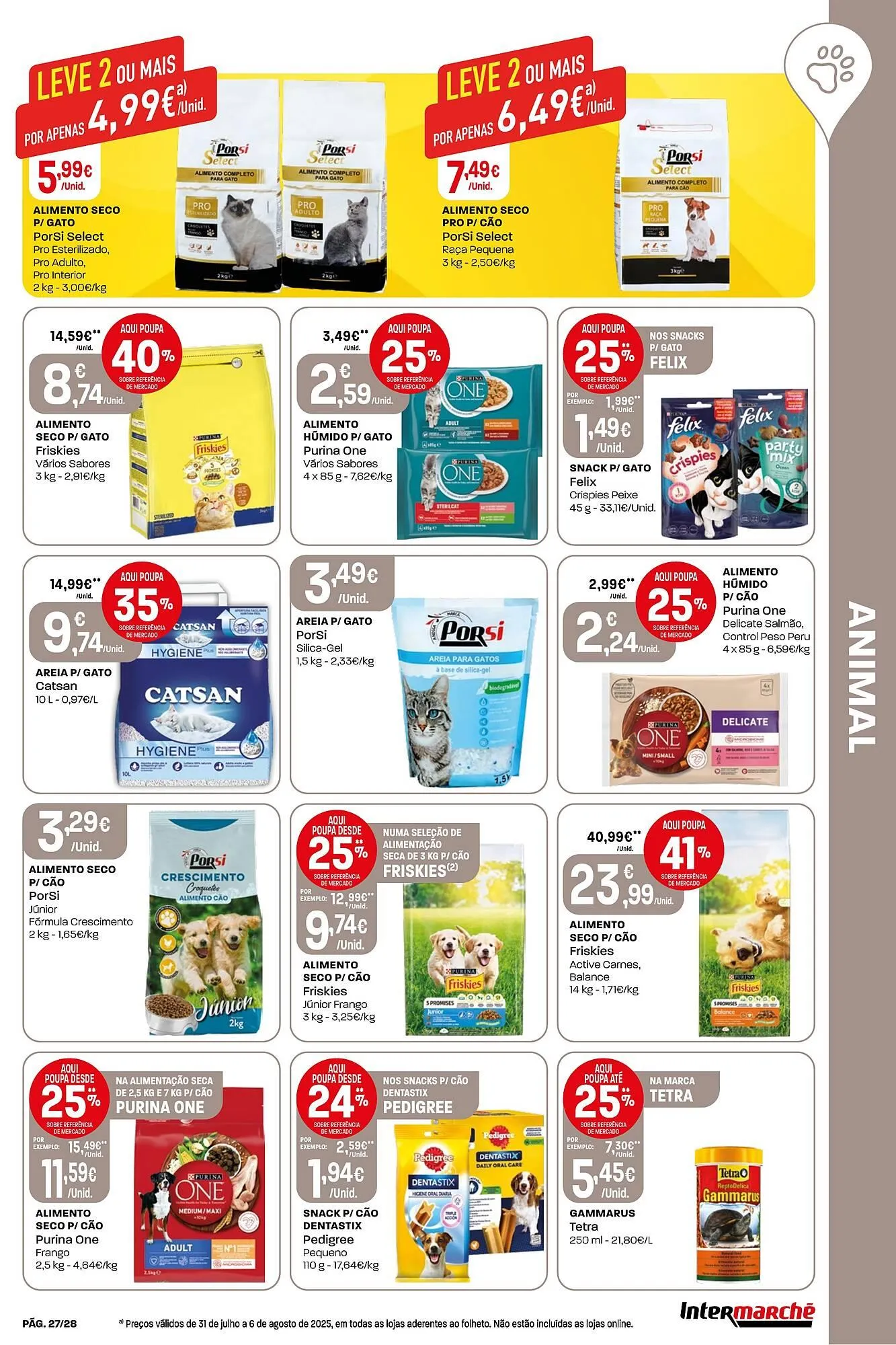 Folheto Folheto Intermarché de 31 de julho até 6 de agosto 2025 - Pagina 27