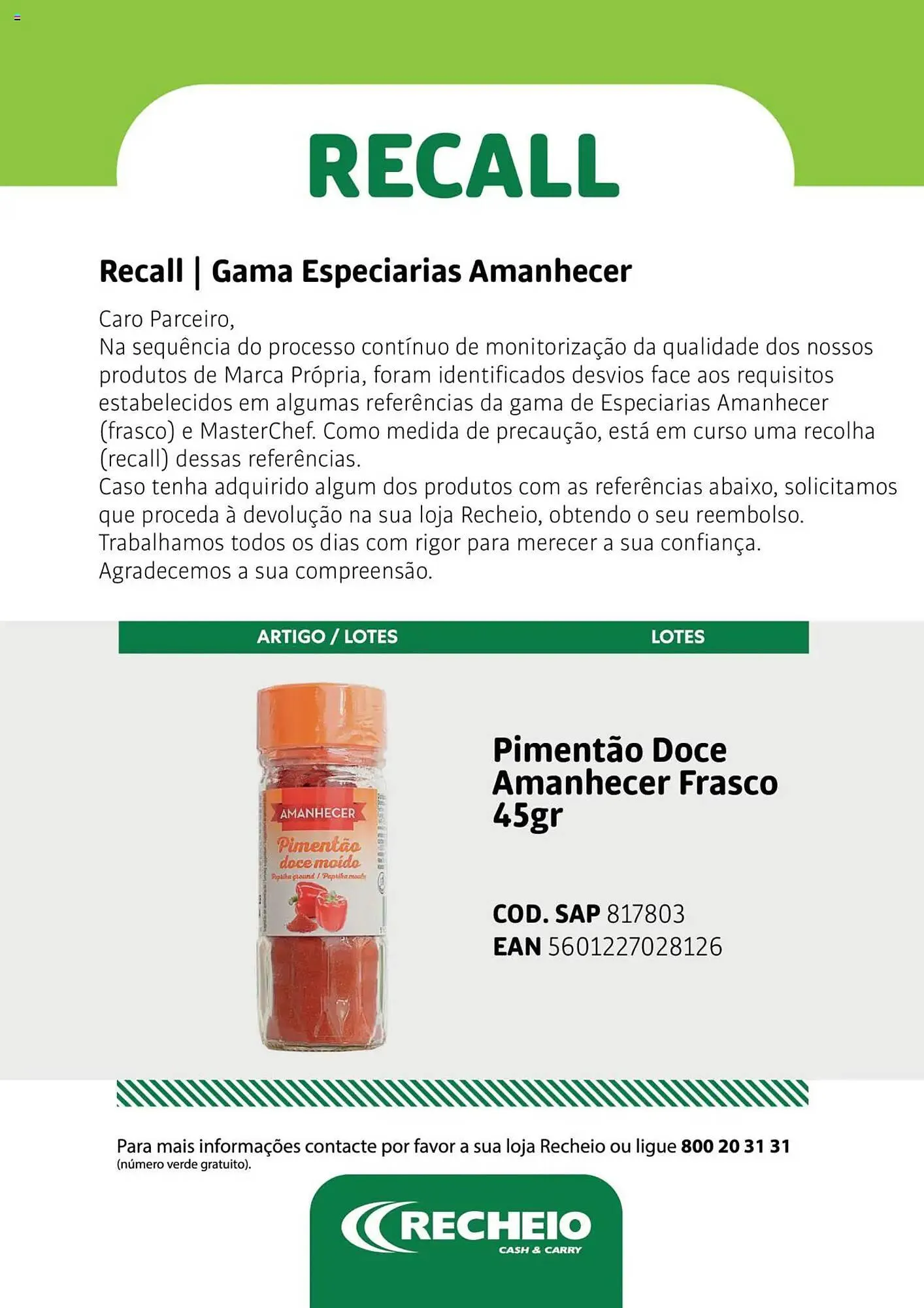 Folheto Folheto Recheio de 30 de julho até 1 de janeiro 2026 - Pagina 5