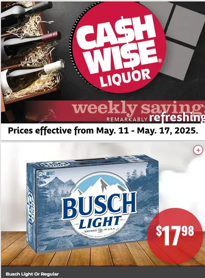 Weekly ad Cash Wise Sales from May 11 to May 17 2025 - Page