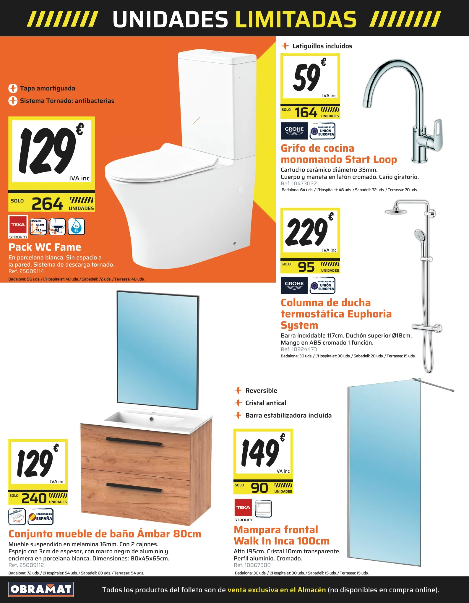 Catálogo de Obramat Cataluña Ofertas y descuentos 9 de abril al 23 de abril 2025 - Página 4