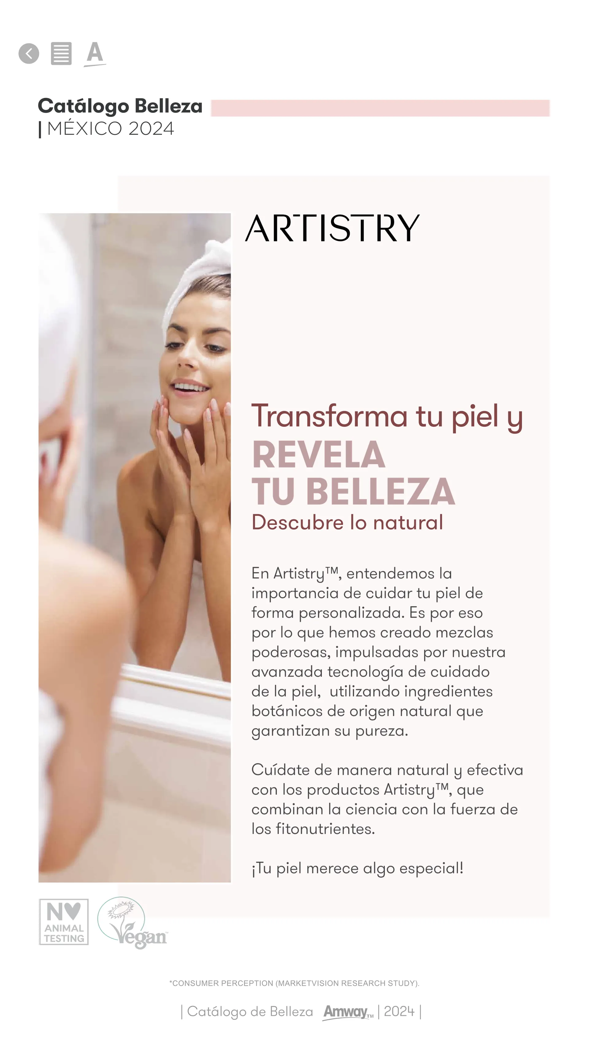 Catálogo de Catálogo Belleza Amway 2024 1 de enero al 31 de diciembre 2024 - Pagina 2