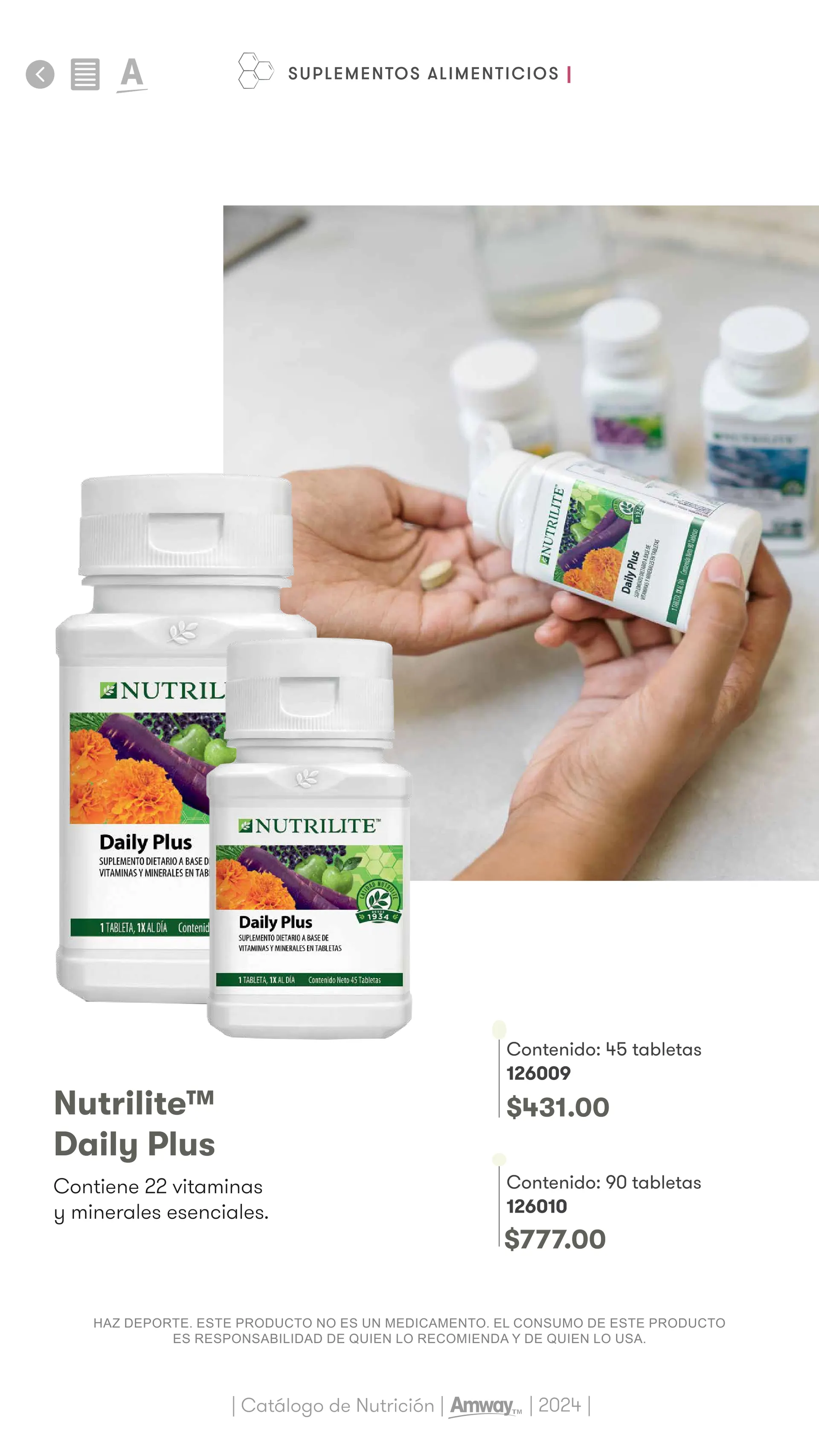 Catálogo de Catálogo Anway Nutrición 2024 1 de enero al 31 de diciembre 2024 - Pagina 3