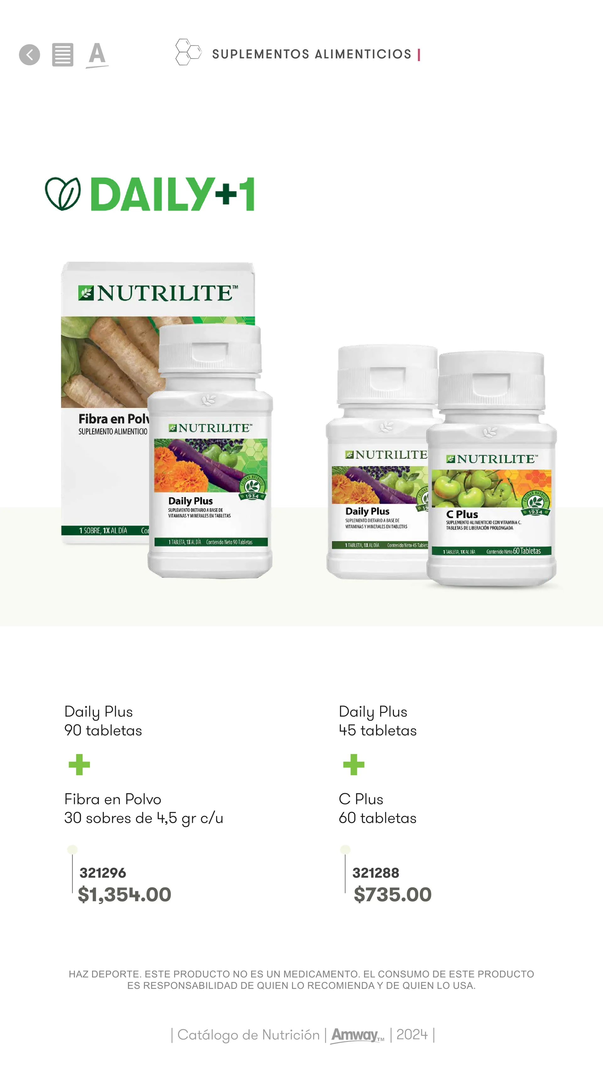 Catálogo de Catálogo Anway Nutrición 2024 1 de enero al 31 de diciembre 2024 - Pagina 5
