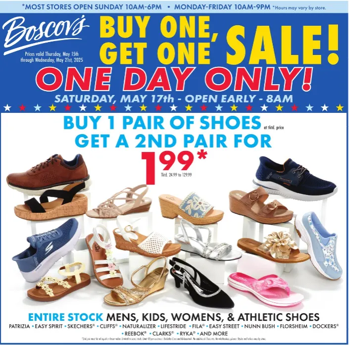 Weekly ad Boscov's Flyers from May 15 to May 21 2025 - Page