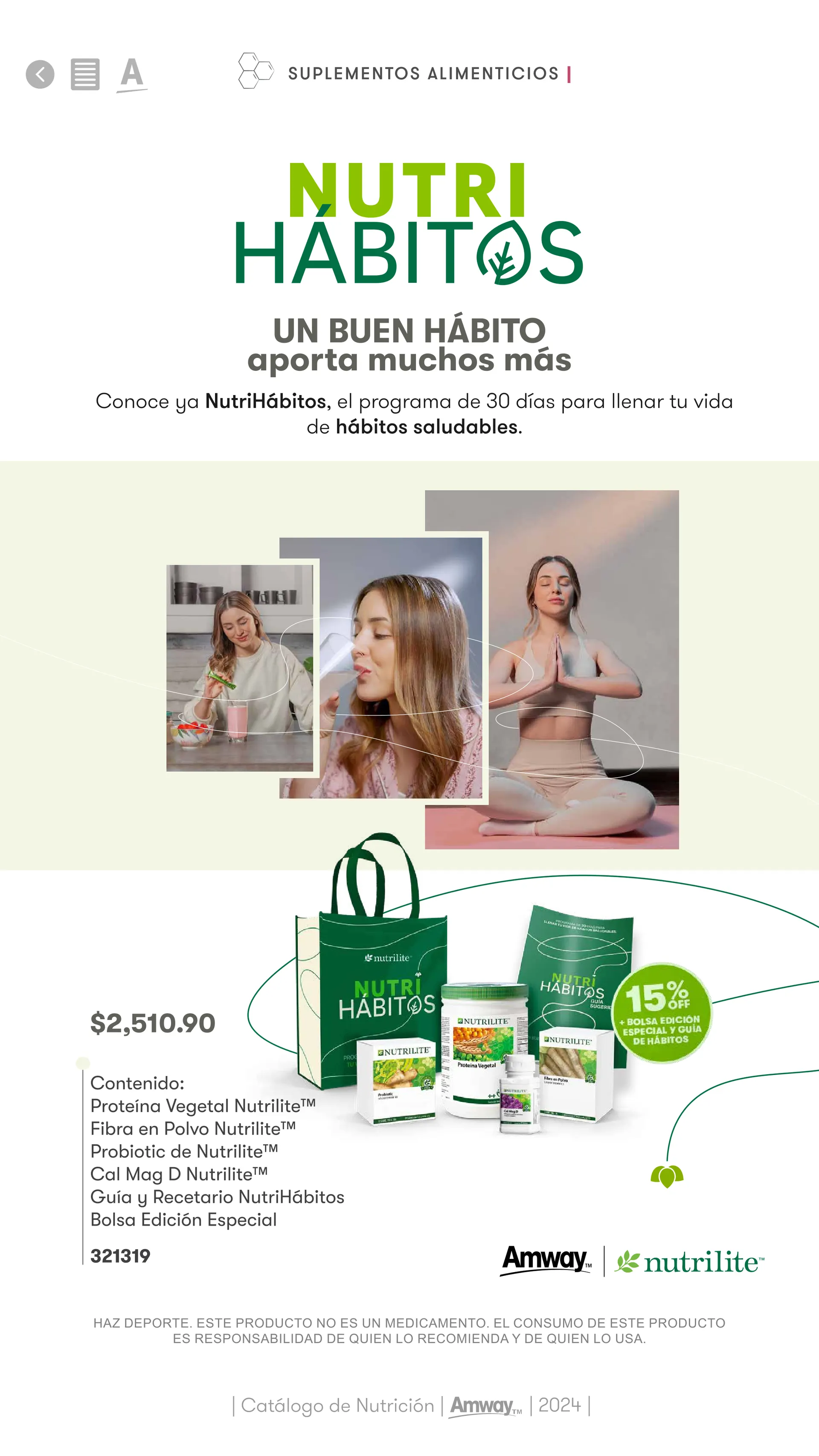 Catálogo de Catálogo Anway Nutrición 2024 1 de enero al 31 de diciembre 2024 - Pagina 8