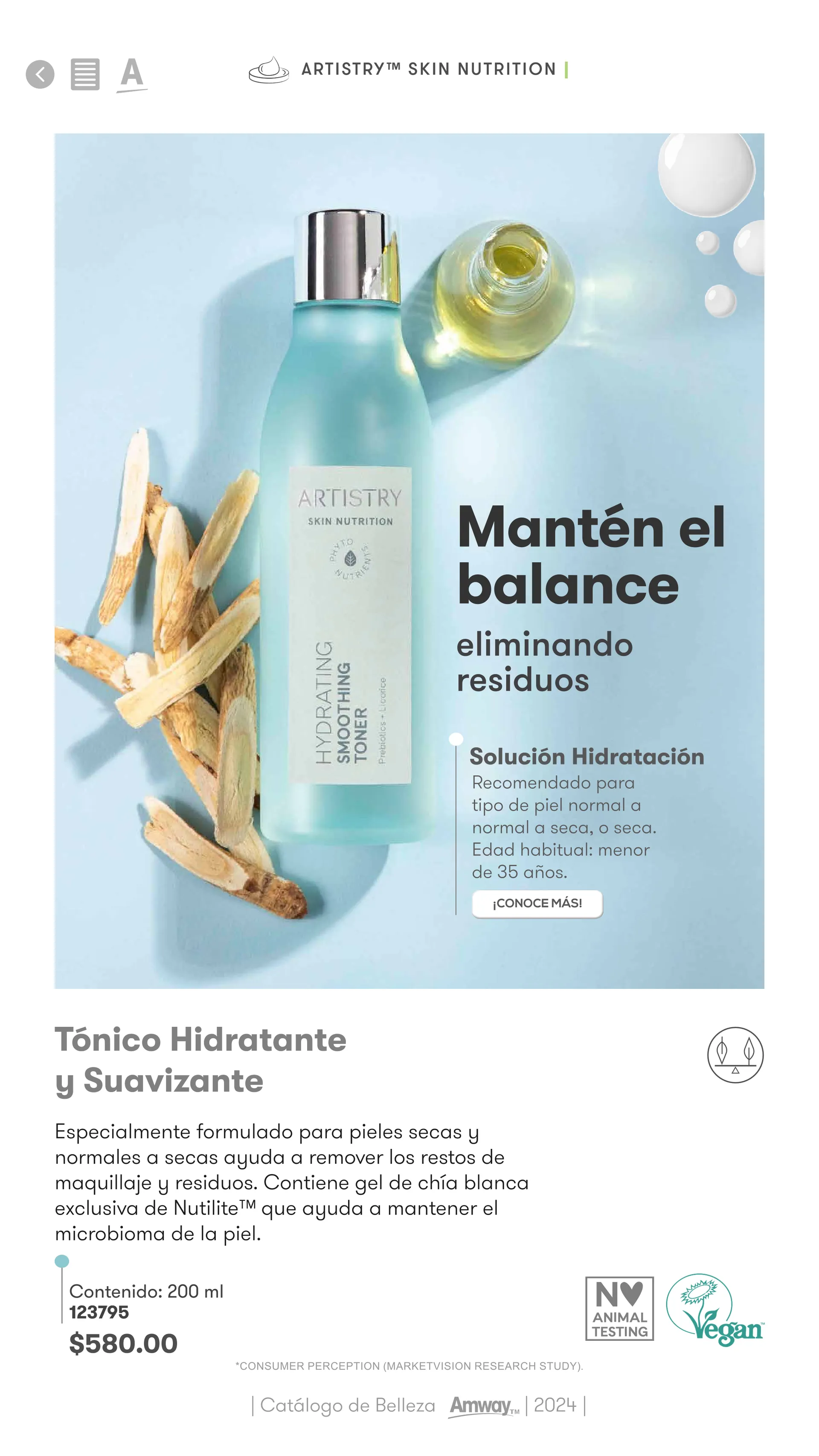 Catálogo de Catálogo Belleza Amway 2024 1 de enero al 31 de diciembre 2024 - Pagina 9