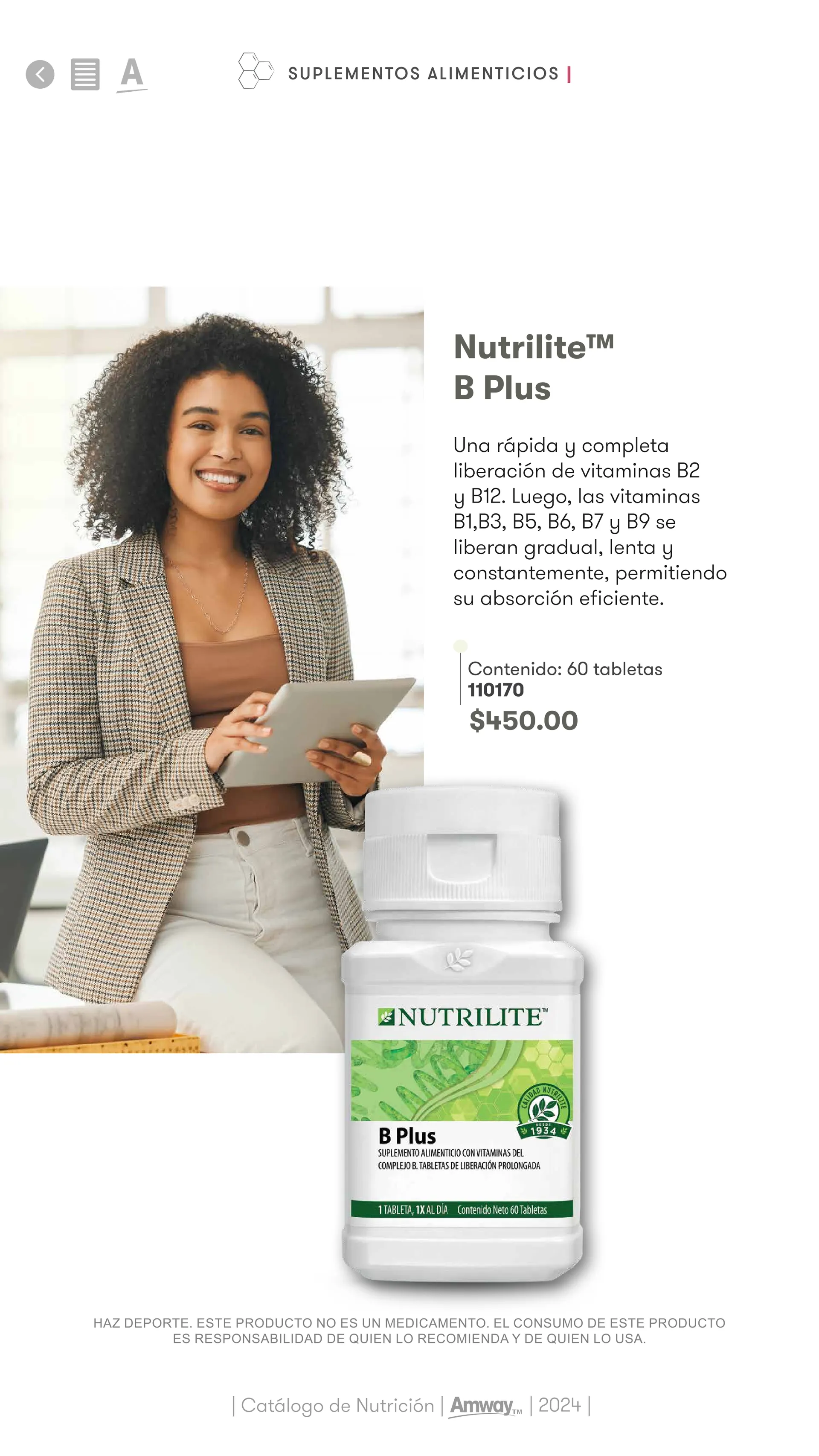 Catálogo de Catálogo Anway Nutrición 2024 1 de enero al 31 de diciembre 2024 - Pagina 10