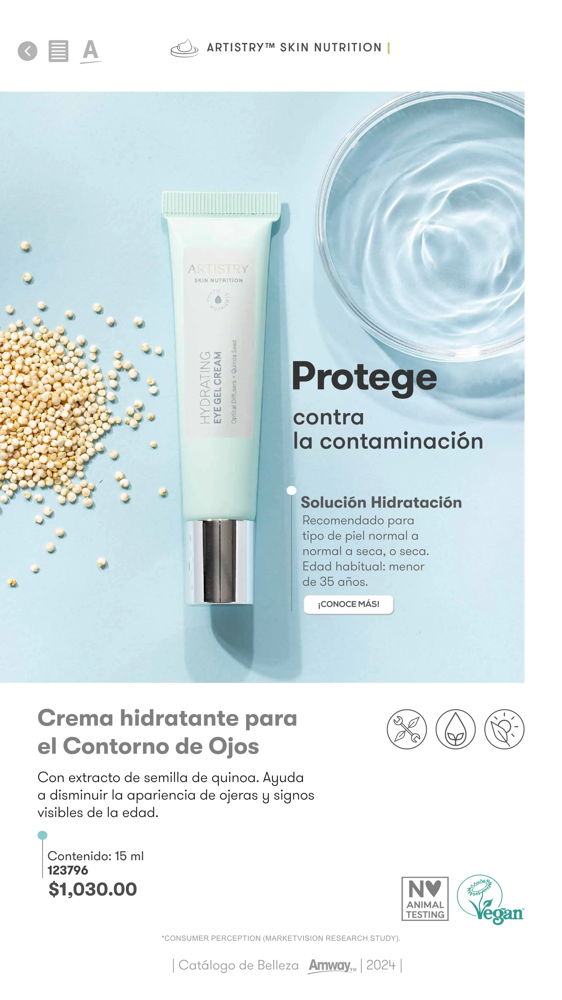 Catálogo de Catálogo Belleza Amway 2024 1 de enero al 31 de diciembre 2024 - Pagina 12