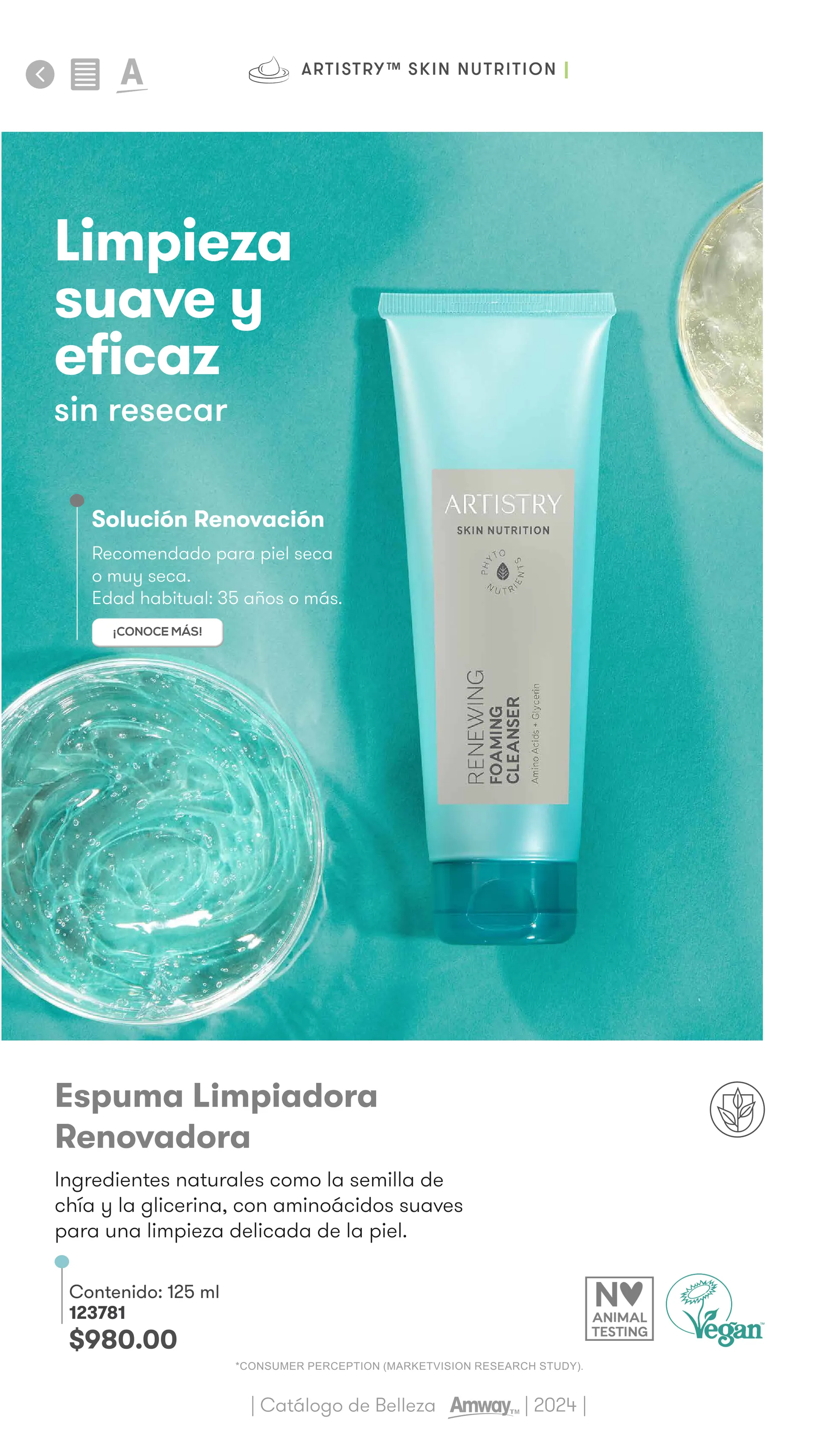Catálogo de Catálogo Belleza Amway 2024 1 de enero al 31 de diciembre 2024 - Pagina 13
