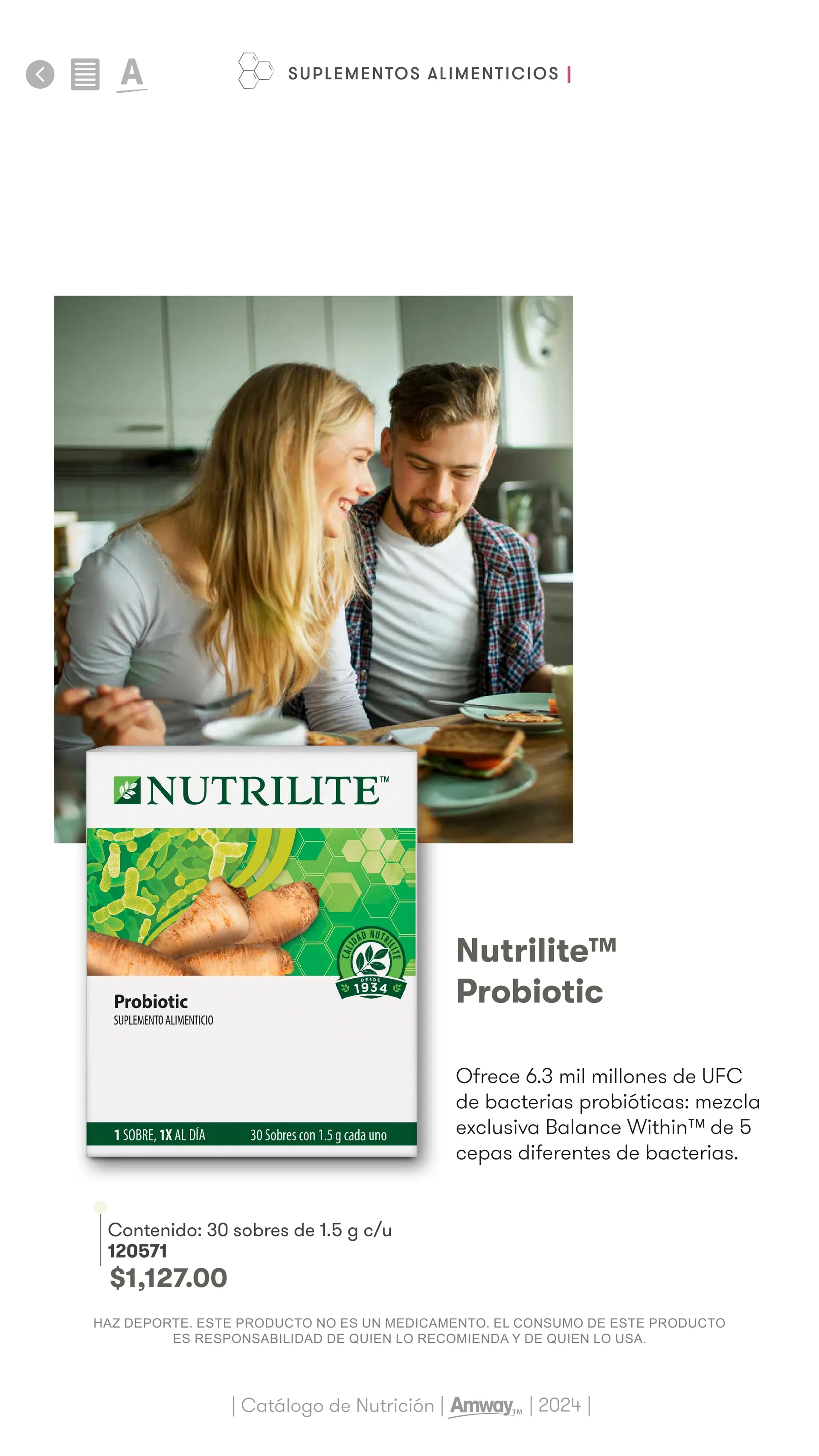 Catálogo de Catálogo Anway Nutrición 2024 1 de enero al 31 de diciembre 2024 - Pagina 13