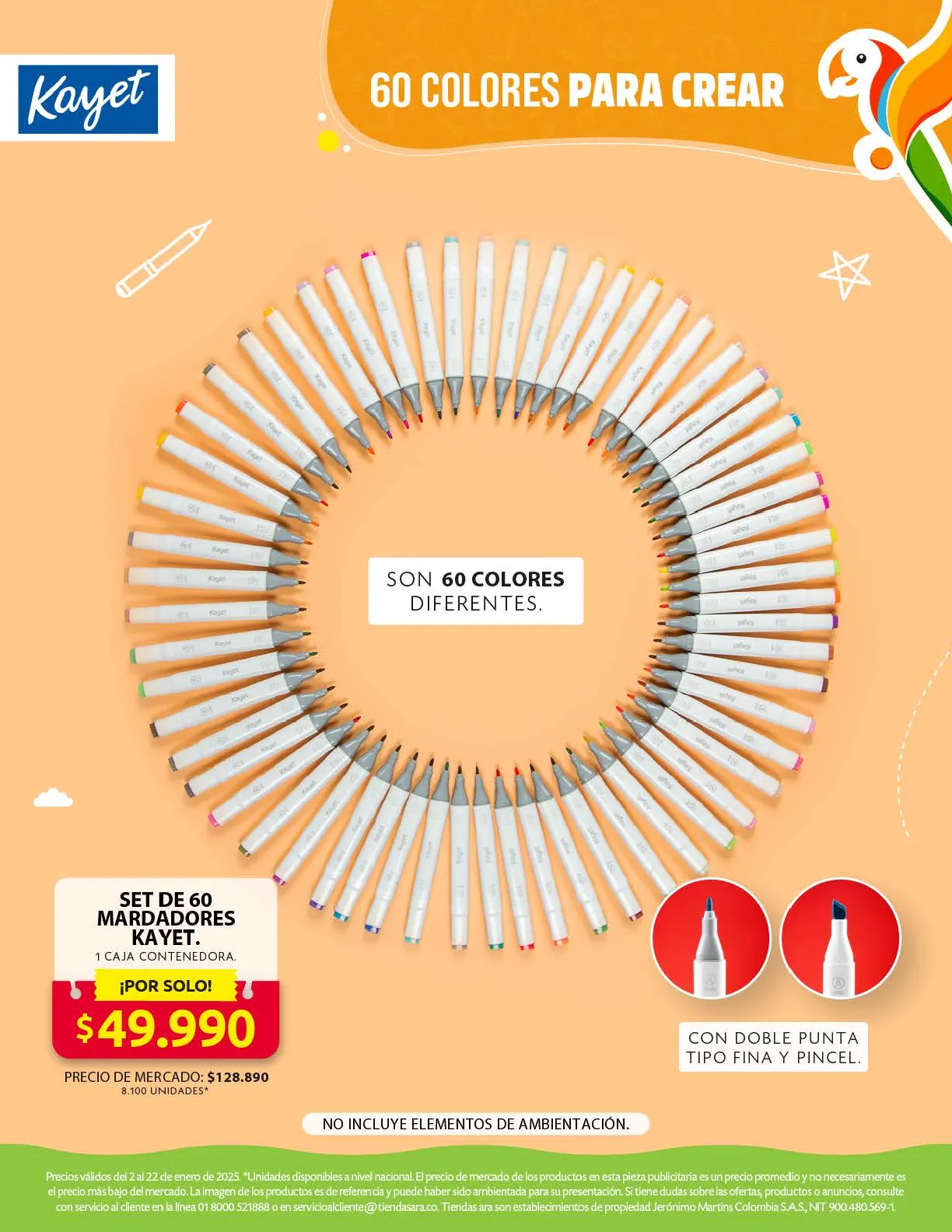 Catalogo de Oferta especial de Ara 2 de enero al 22 de enero 2025 - Pag 15