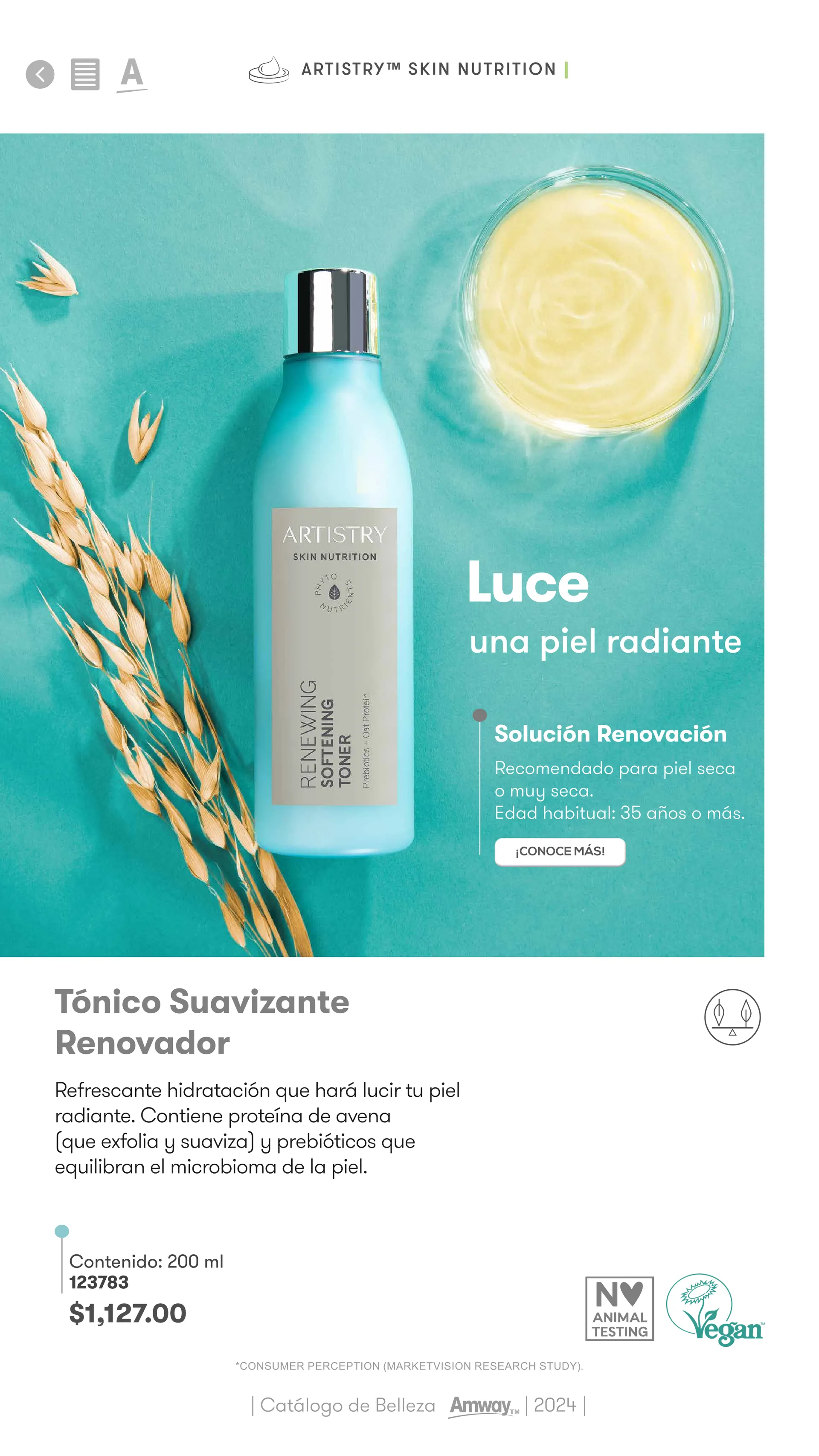 Catálogo de Catálogo Belleza Amway 2024 1 de enero al 31 de diciembre 2024 - Pagina 14