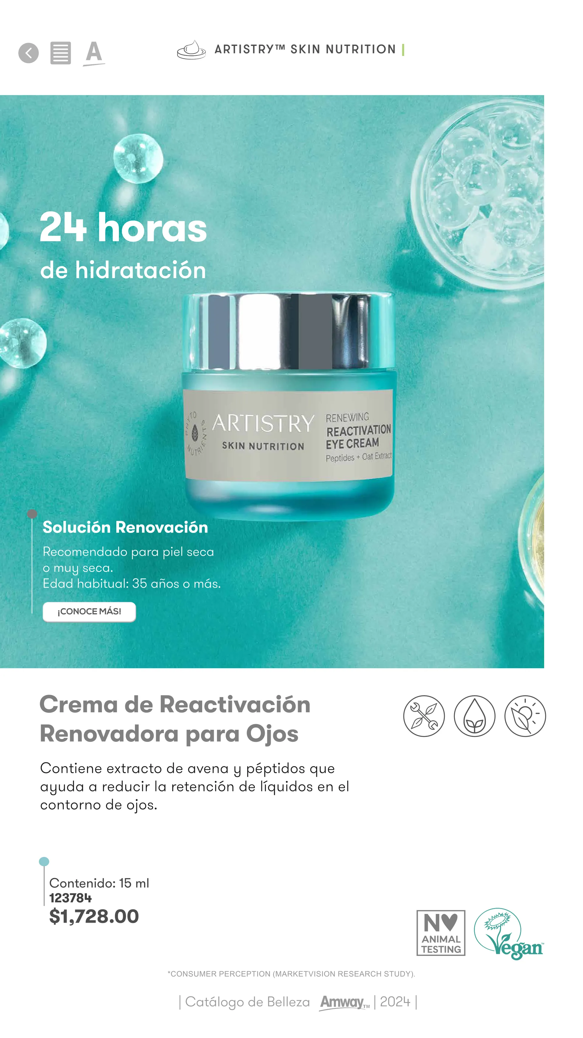 Catálogo de Catálogo Belleza Amway 2024 1 de enero al 31 de diciembre 2024 - Pagina 15
