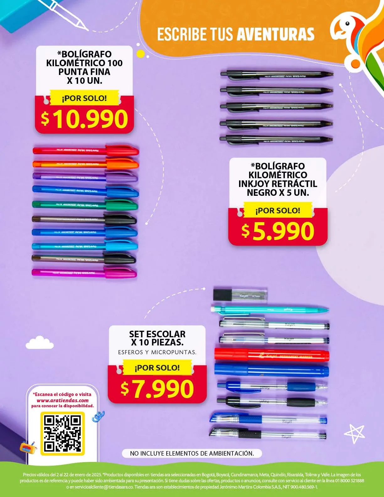 Catalogo de Oferta especial de Ara 2 de enero al 22 de enero 2025 - Pag 18