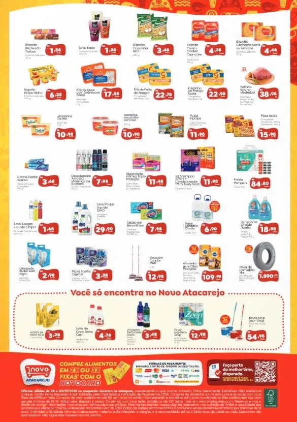 Encarte de Folhetos Novo Atacarejo 28 de julho até 30 de julho 2025 - Pagina 2