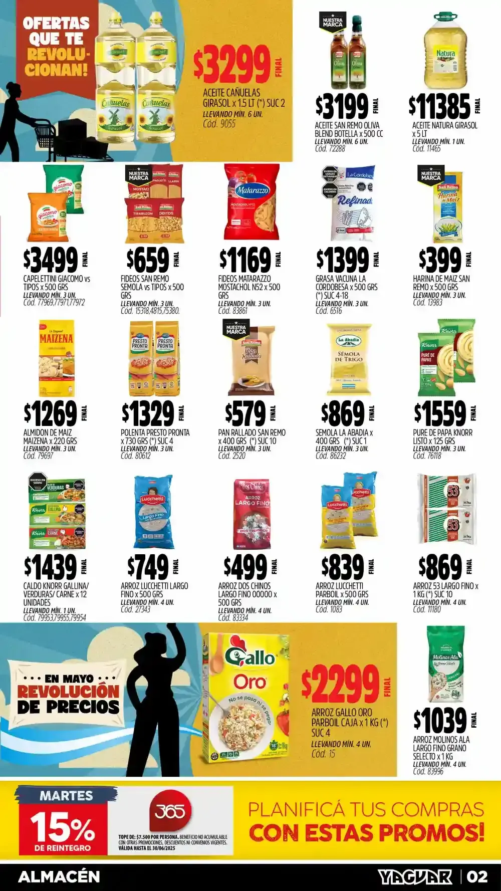 Ofertas de Ofertas Yaguar 26 de mayo al 1 de junio 2025 - Página 1 del catálogo