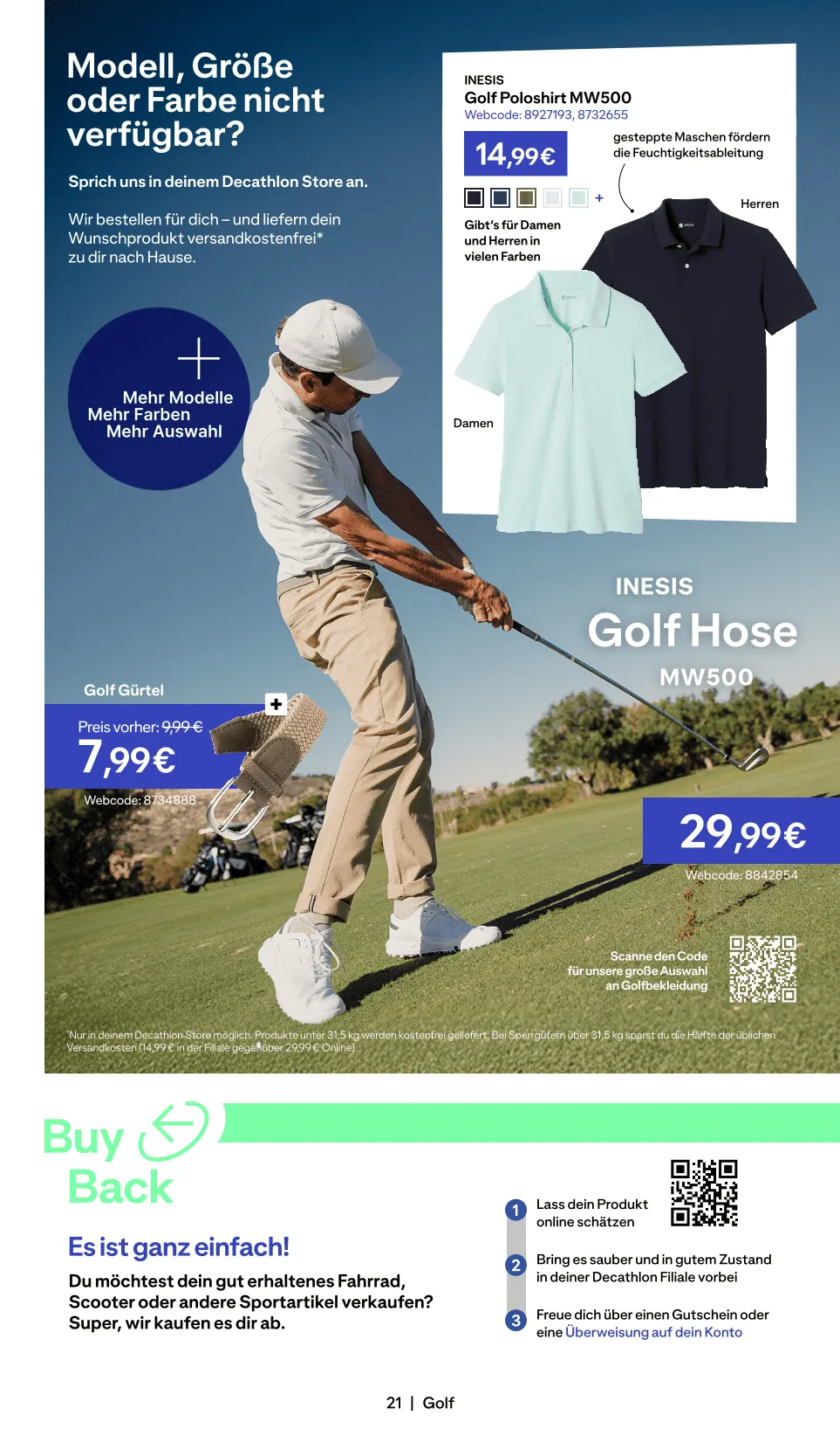 Rabatte von 27. März bis 27. April 2025 - Prospekt seite 21