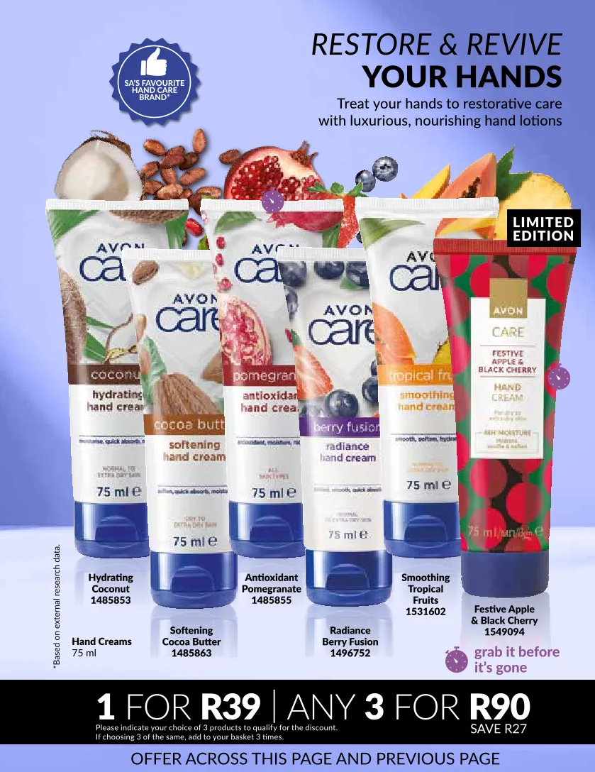 Avon sales from 1 January to 31 January 2025 - Catalogue Page 95