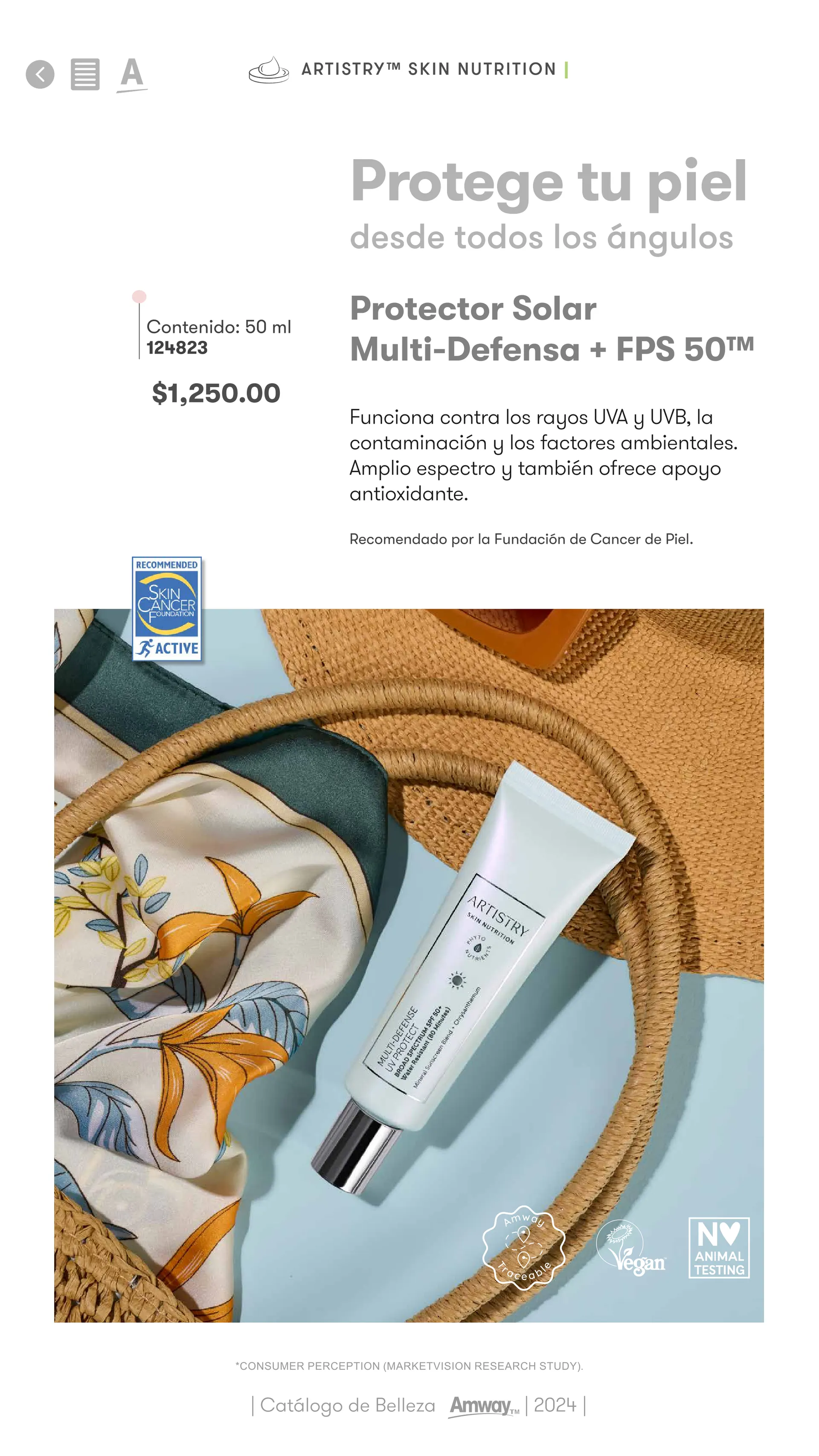 Catálogo de Catálogo Belleza Amway 2024 1 de enero al 31 de diciembre 2024 - Pagina 19