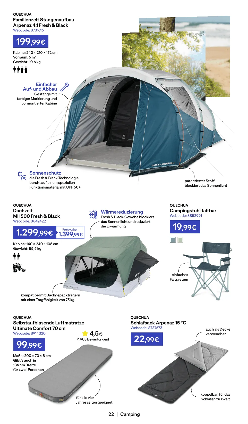 Rabatte von 27. März bis 27. April 2025 - Prospekt seite 22