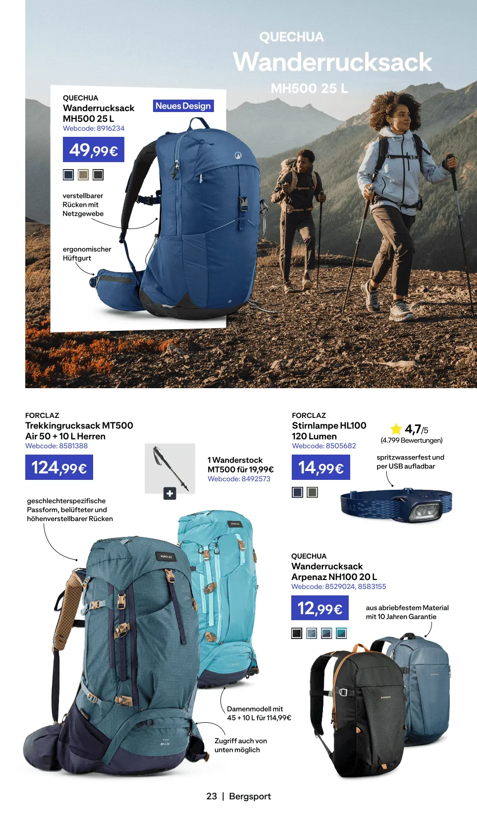 Rabatte von 27. März bis 27. April 2025 - Prospekt seite 23