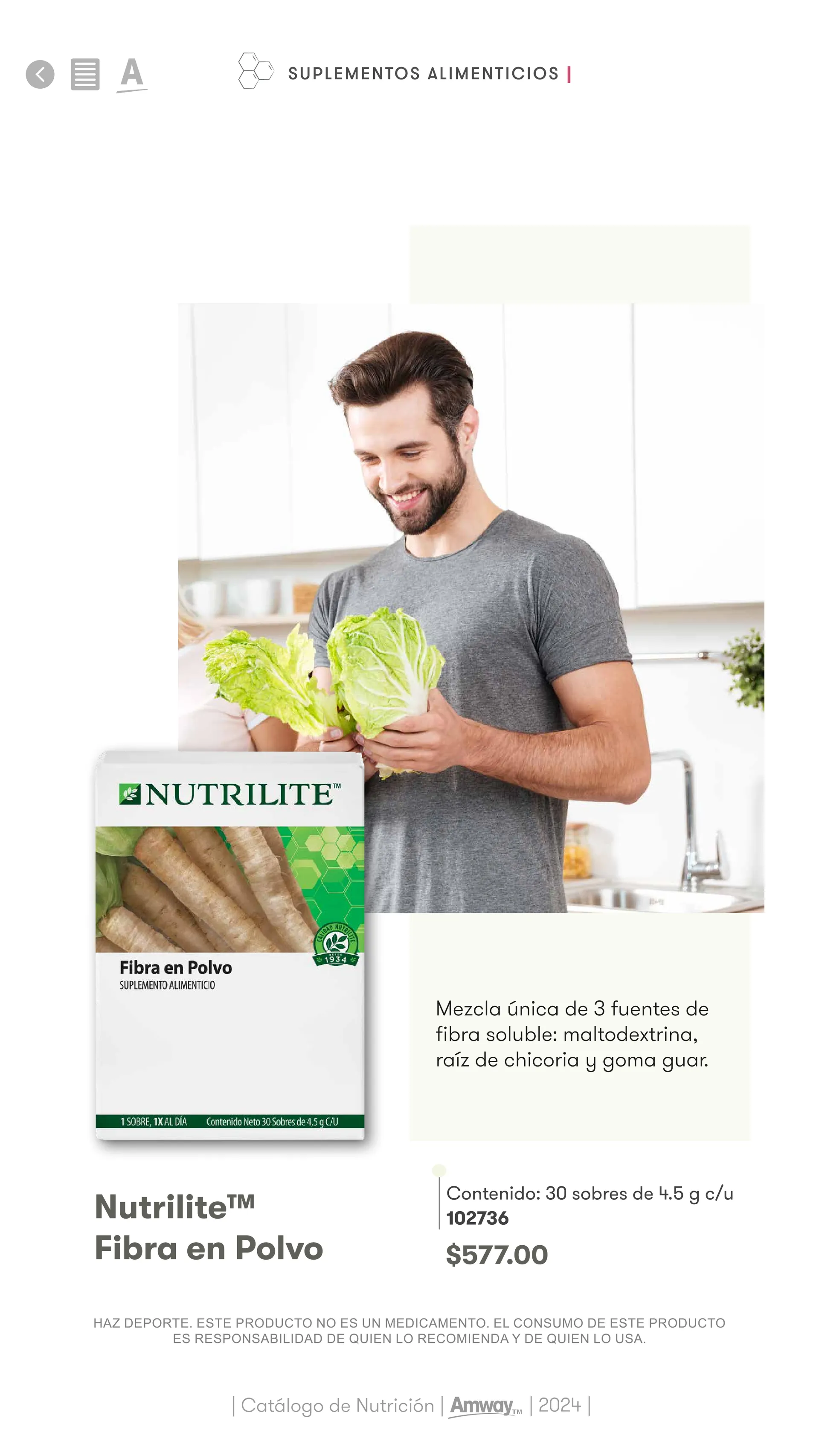 Catálogo de Catálogo Anway Nutrición 2024 1 de enero al 31 de diciembre 2024 - Pagina 29