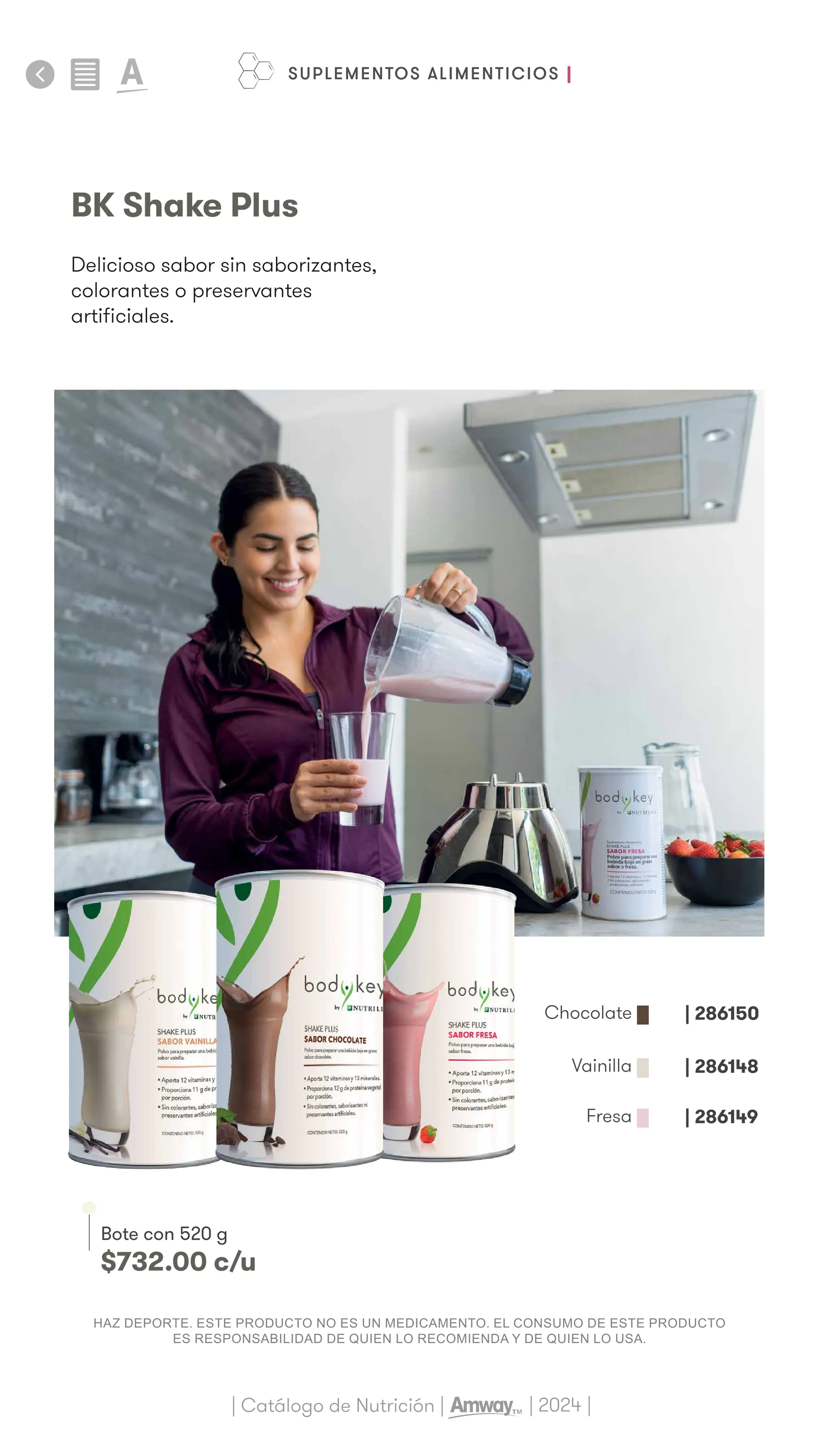 Catálogo de Catálogo Anway Nutrición 2024 1 de enero al 31 de diciembre 2024 - Pagina 30