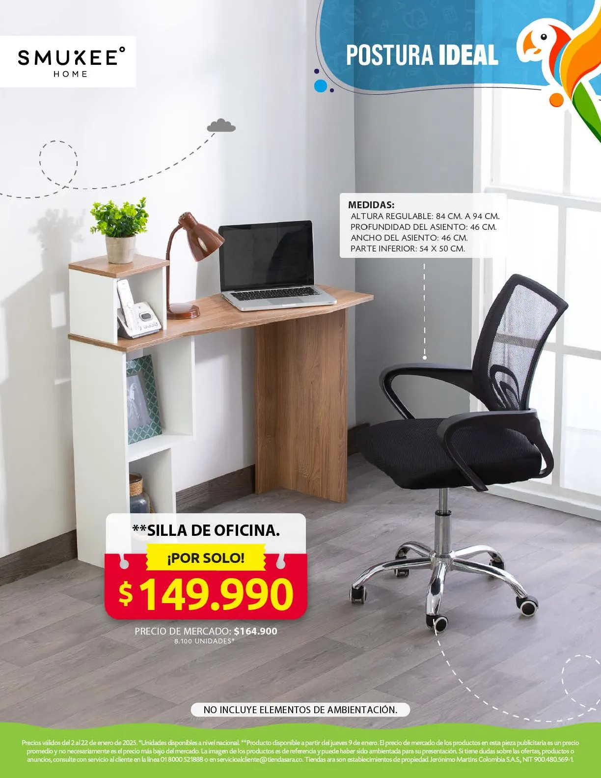 Catalogo de Oferta especial de Ara 2 de enero al 22 de enero 2025 - Pag 32