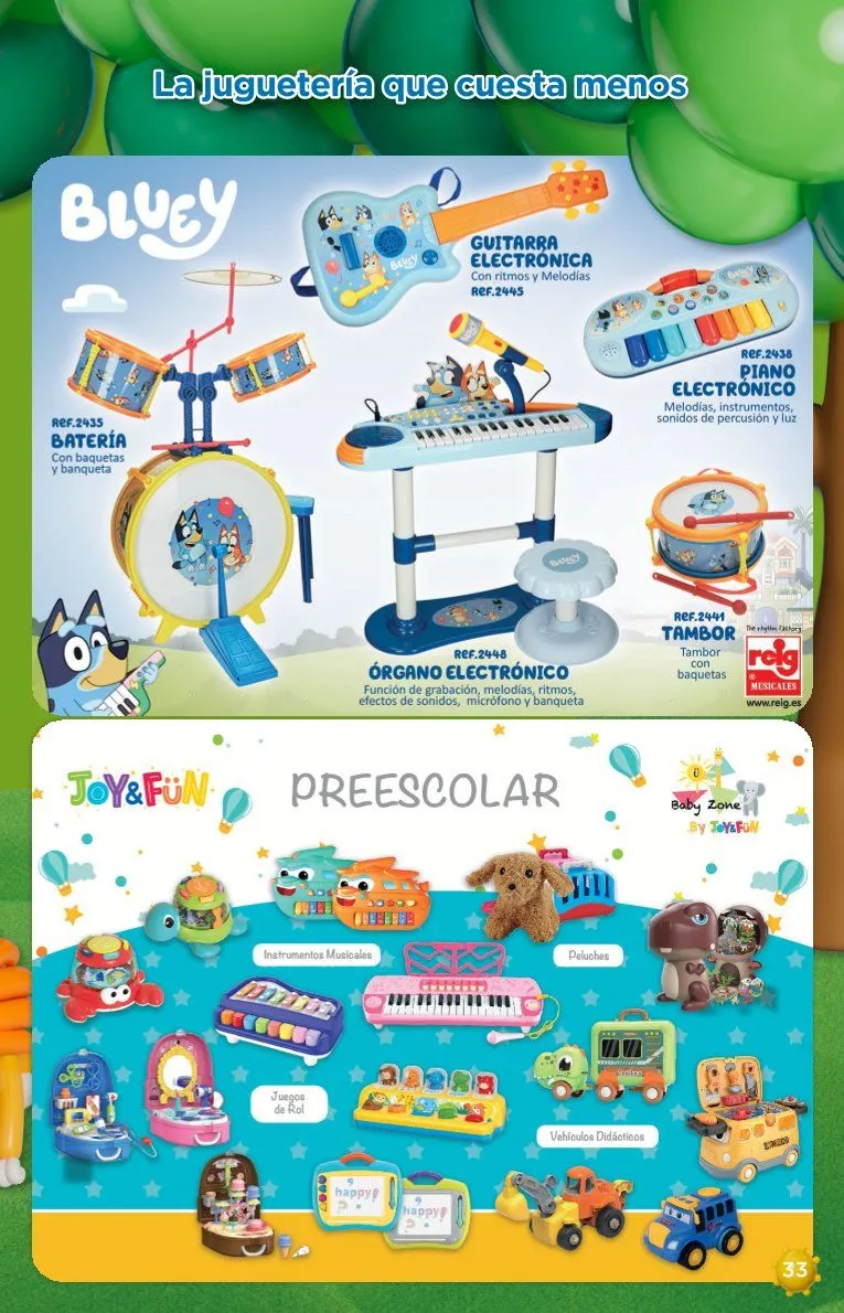 Catálogo de Chedrauilandia - Juguetes al mejor precio 17 de septiembre al 25 de diciembre 2024 - Pagina 33