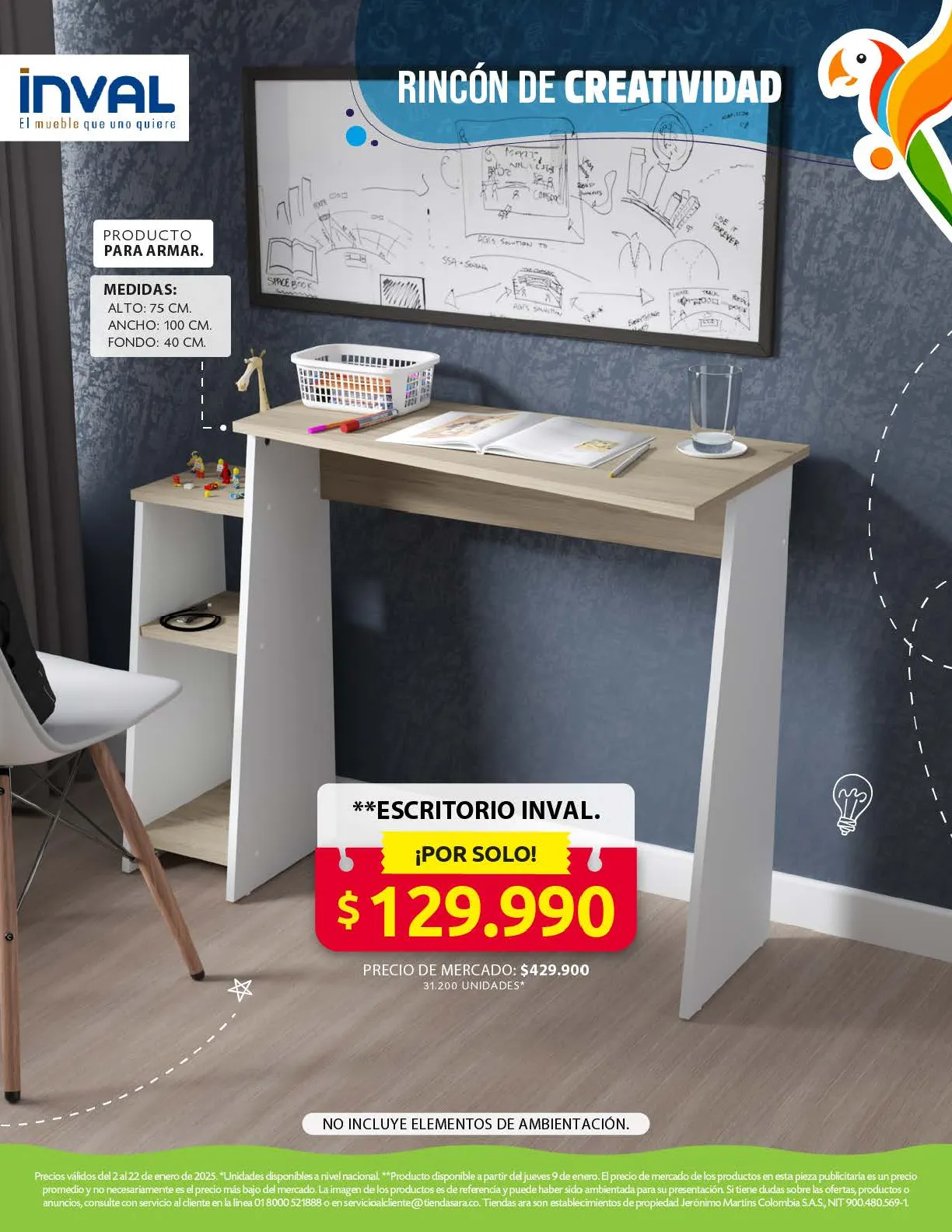 Catalogo de Oferta especial de Ara 2 de enero al 22 de enero 2025 - Pag 33