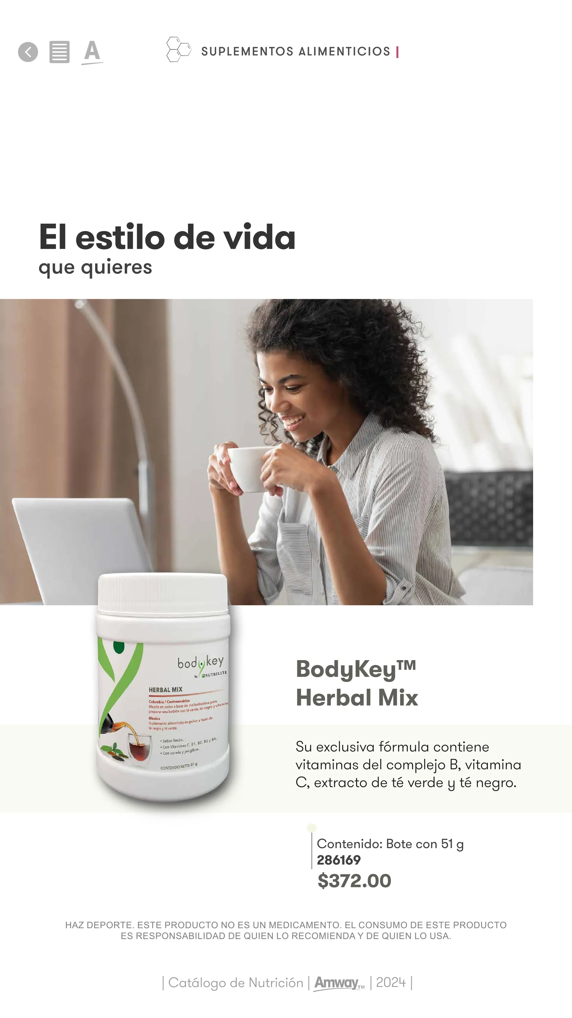 Catálogo de Catálogo Anway Nutrición 2024 1 de enero al 31 de diciembre 2024 - Pagina 31