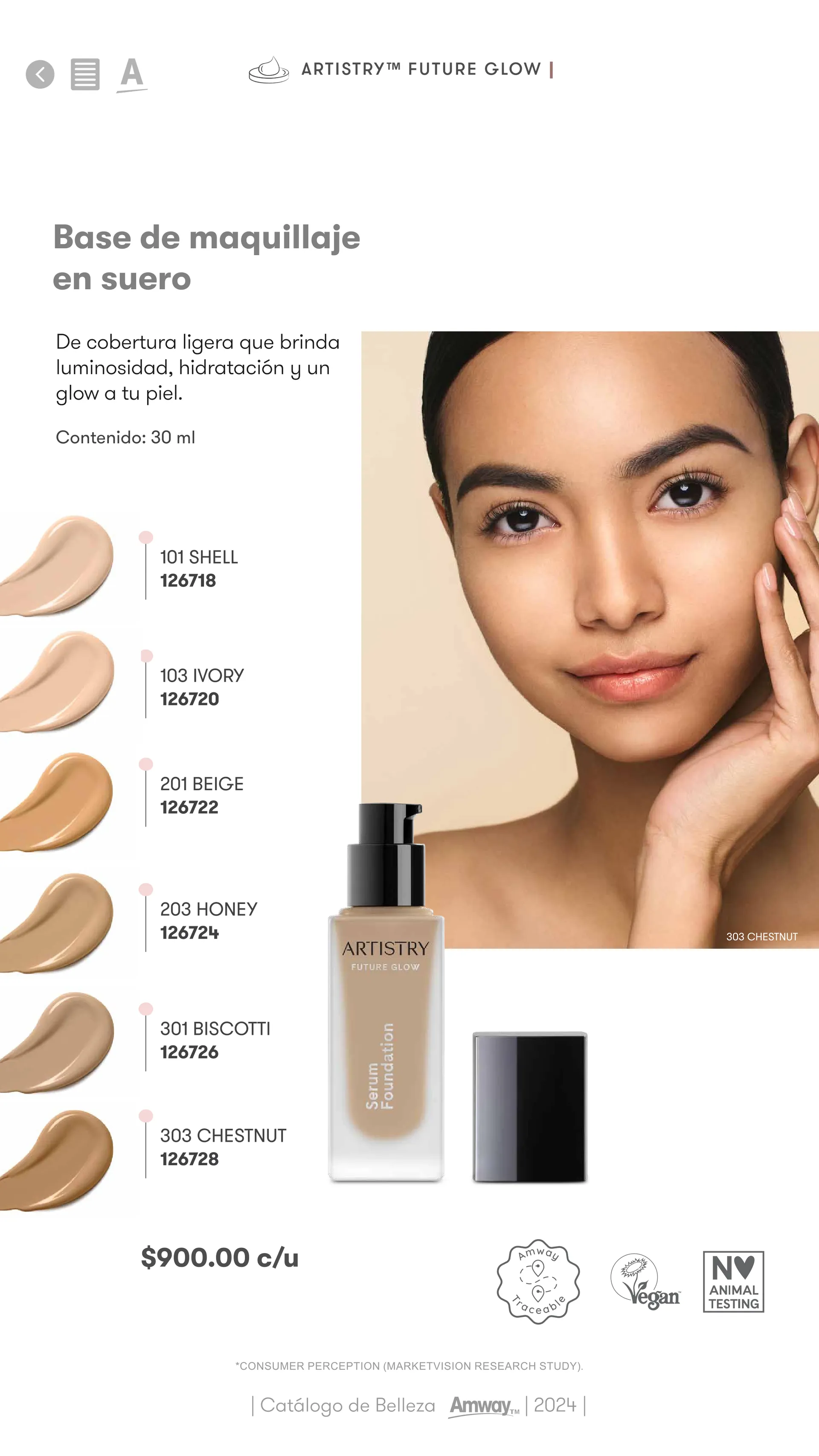 Catálogo de Catálogo Belleza Amway 2024 1 de enero al 31 de diciembre 2024 - Pagina 32