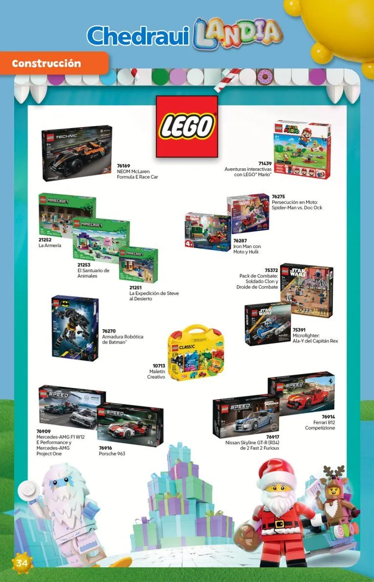 Catálogo de Chedrauilandia - Juguetes al mejor precio 17 de septiembre al 25 de diciembre 2024 - Pagina 34