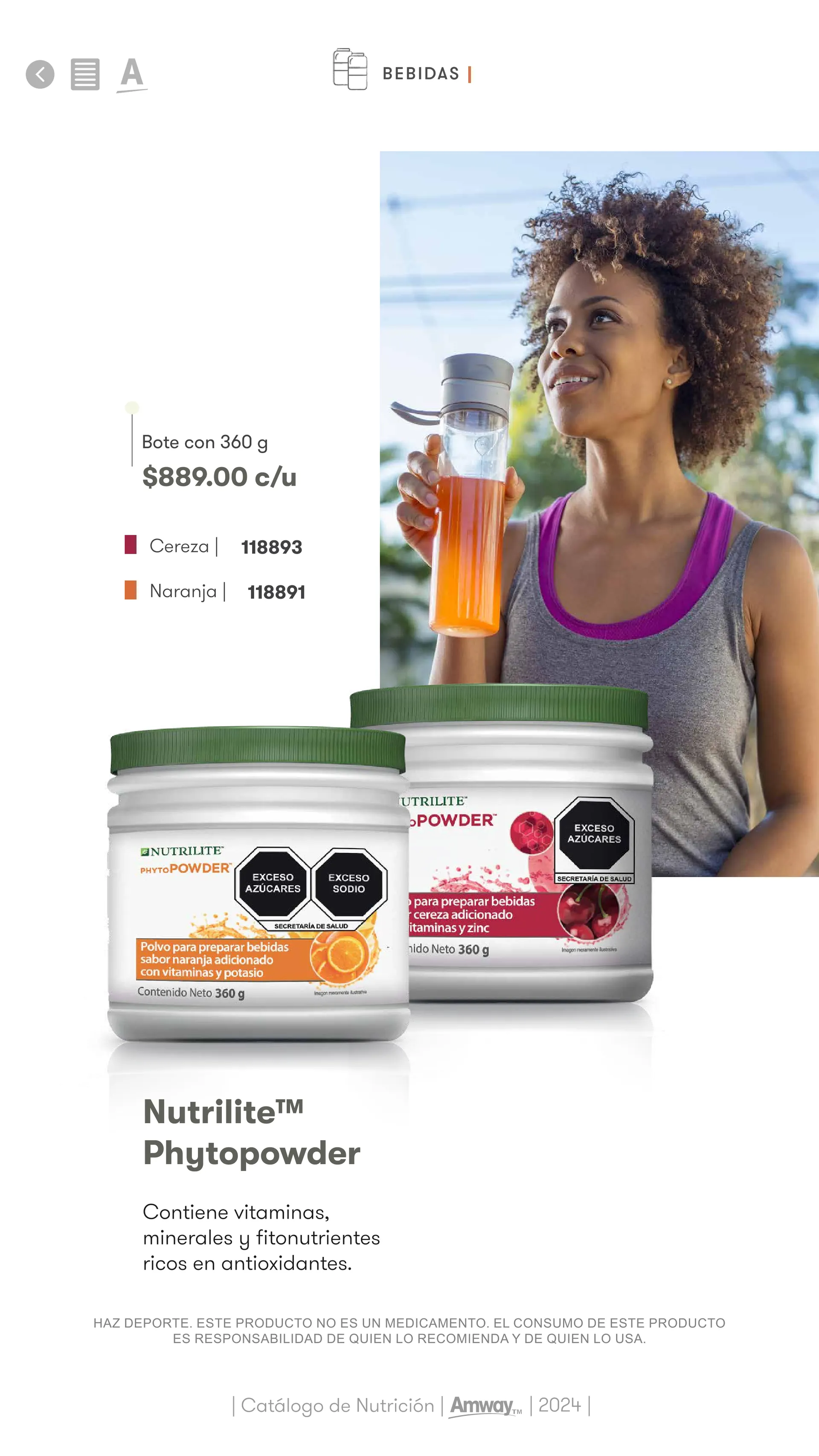 Catálogo de Catálogo Anway Nutrición 2024 1 de enero al 31 de diciembre 2024 - Pagina 35