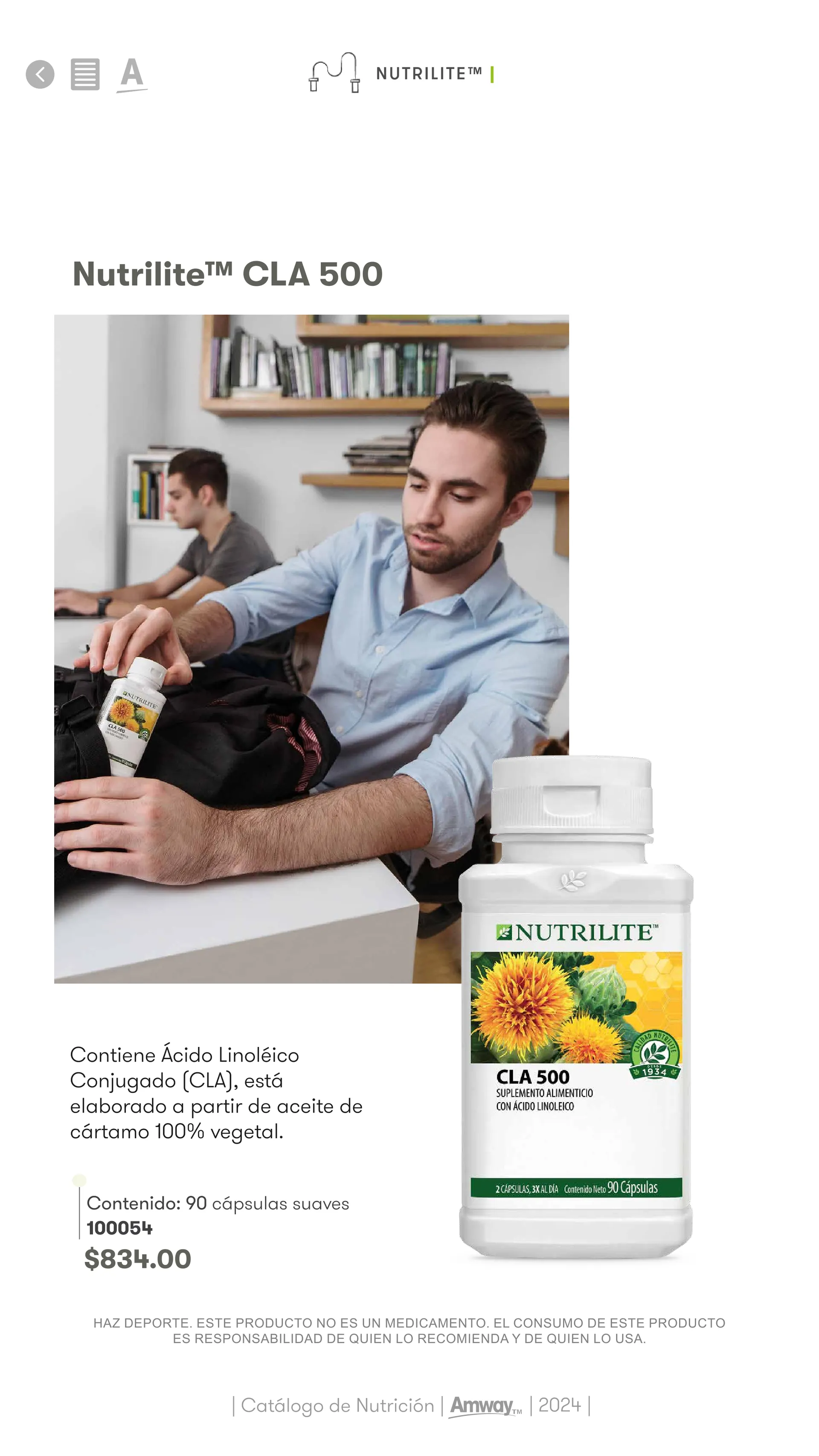 Catálogo de Catálogo Anway Nutrición 2024 1 de enero al 31 de diciembre 2024 - Pagina 36