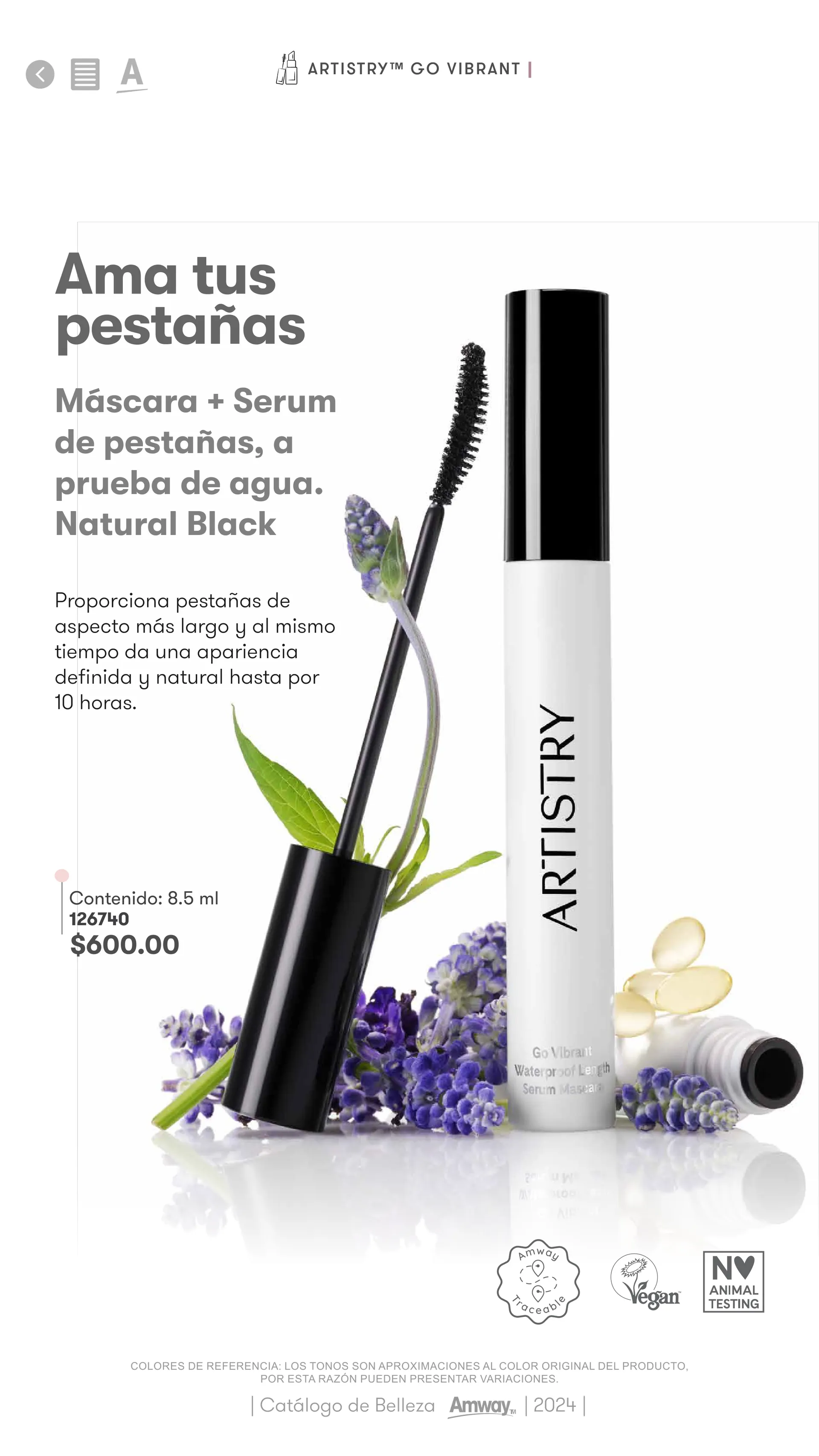 Catálogo de Catálogo Belleza Amway 2024 1 de enero al 31 de diciembre 2024 - Pagina 37
