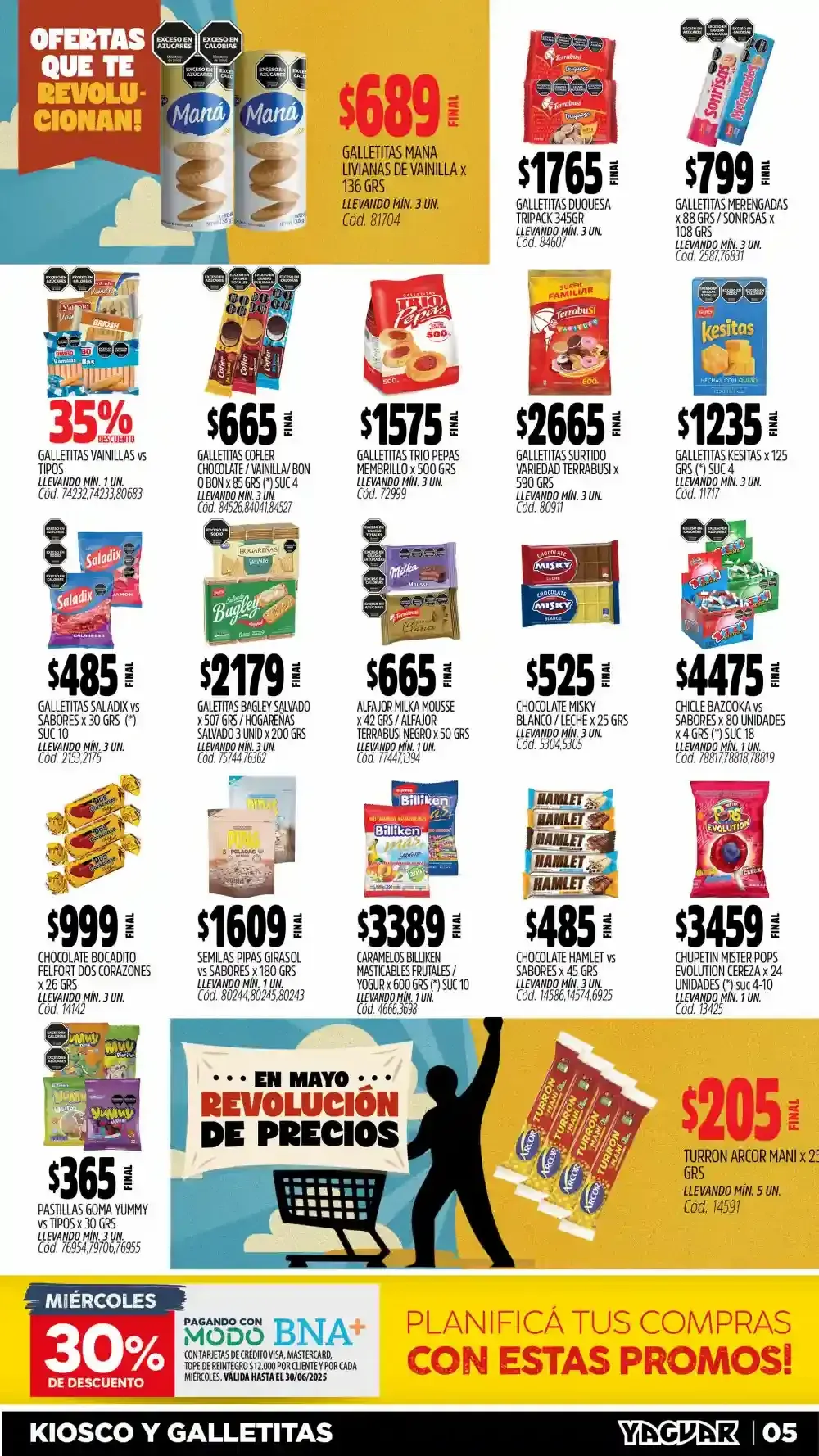 Ofertas de Ofertas Yaguar 26 de mayo al 1 de junio 2025 - Página 3 del catálogo