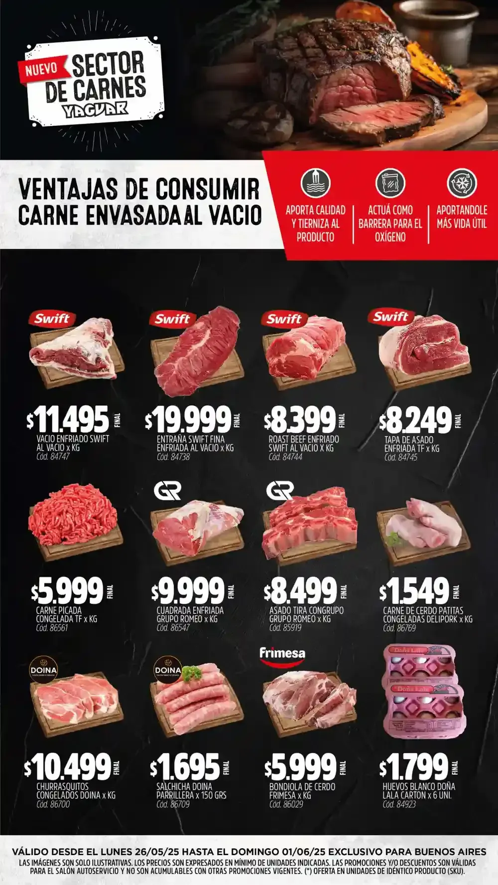 Ofertas de Ofertas Yaguar 26 de mayo al 1 de junio 2025 - Página 4 del catálogo