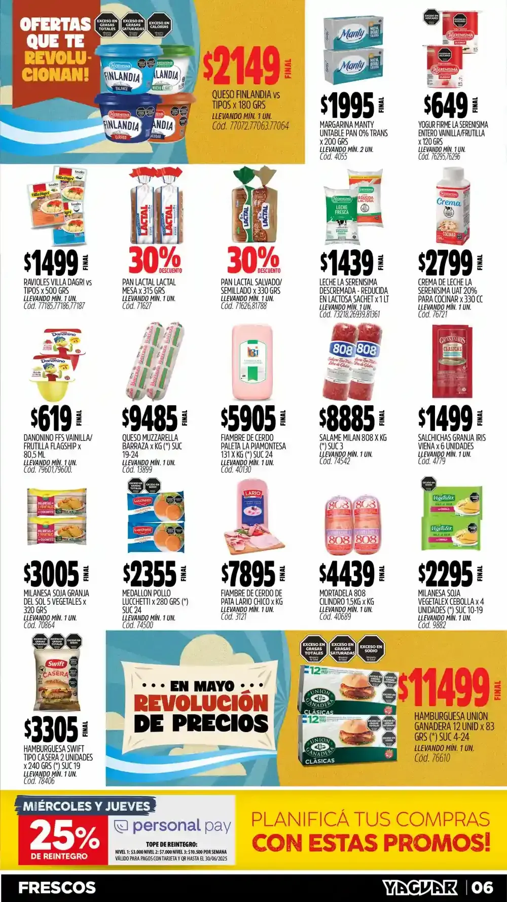 Ofertas de Ofertas Yaguar 26 de mayo al 1 de junio 2025 - Página 5 del catálogo