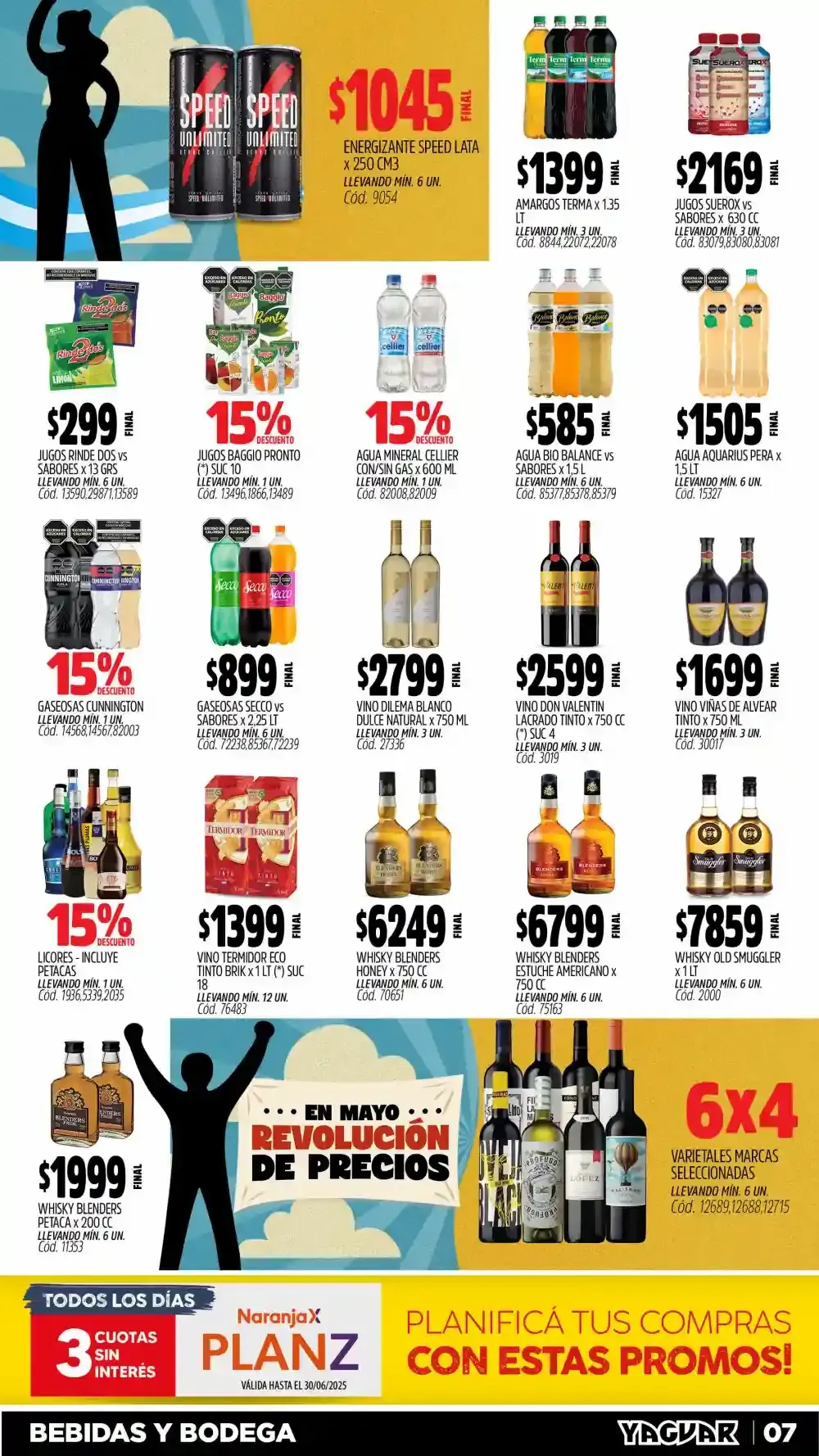 Ofertas de Ofertas Yaguar 26 de mayo al 1 de junio 2025 - Página 6 del catálogo