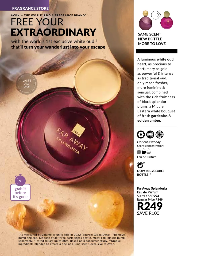 Avon sales from 1 January to 31 January 2025 - Catalogue Page 111