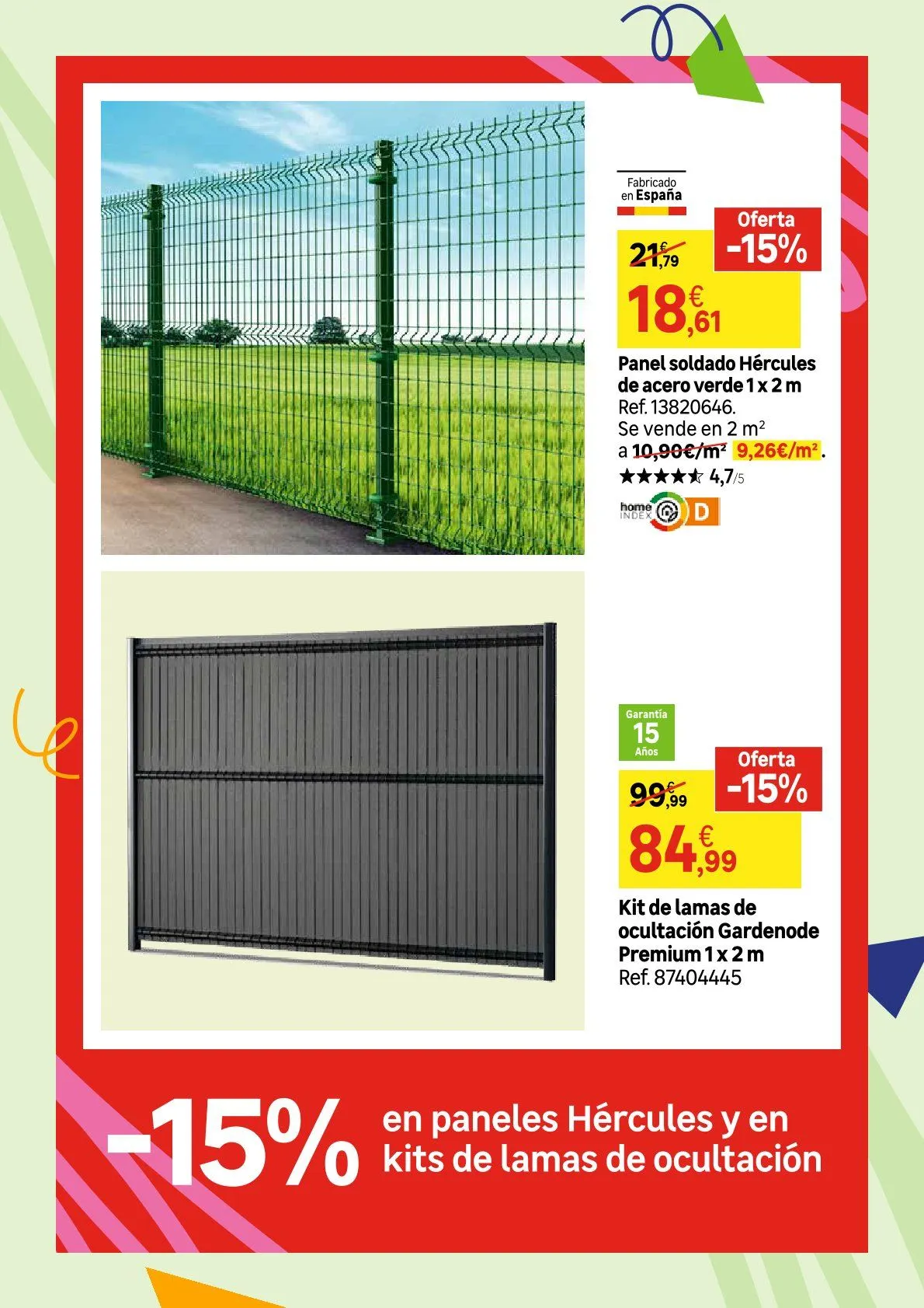 Catálogo de Leroy Merlin Ofertas 24 de septiembre al 28 de octubre 2024 - Página 95