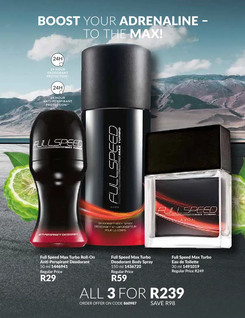 Avon sales from 1 January to 31 January 2025 - Catalogue Page 124