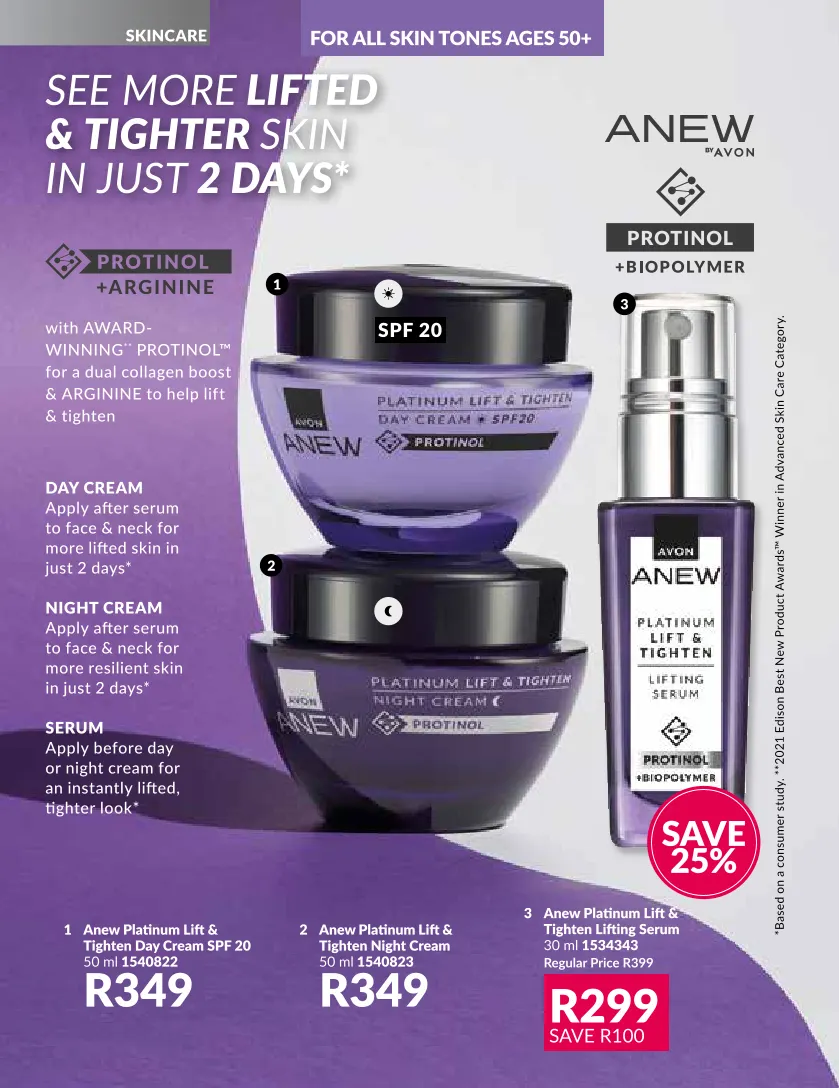 Avon sales from 1 January to 31 January 2025 - Catalogue Page 61