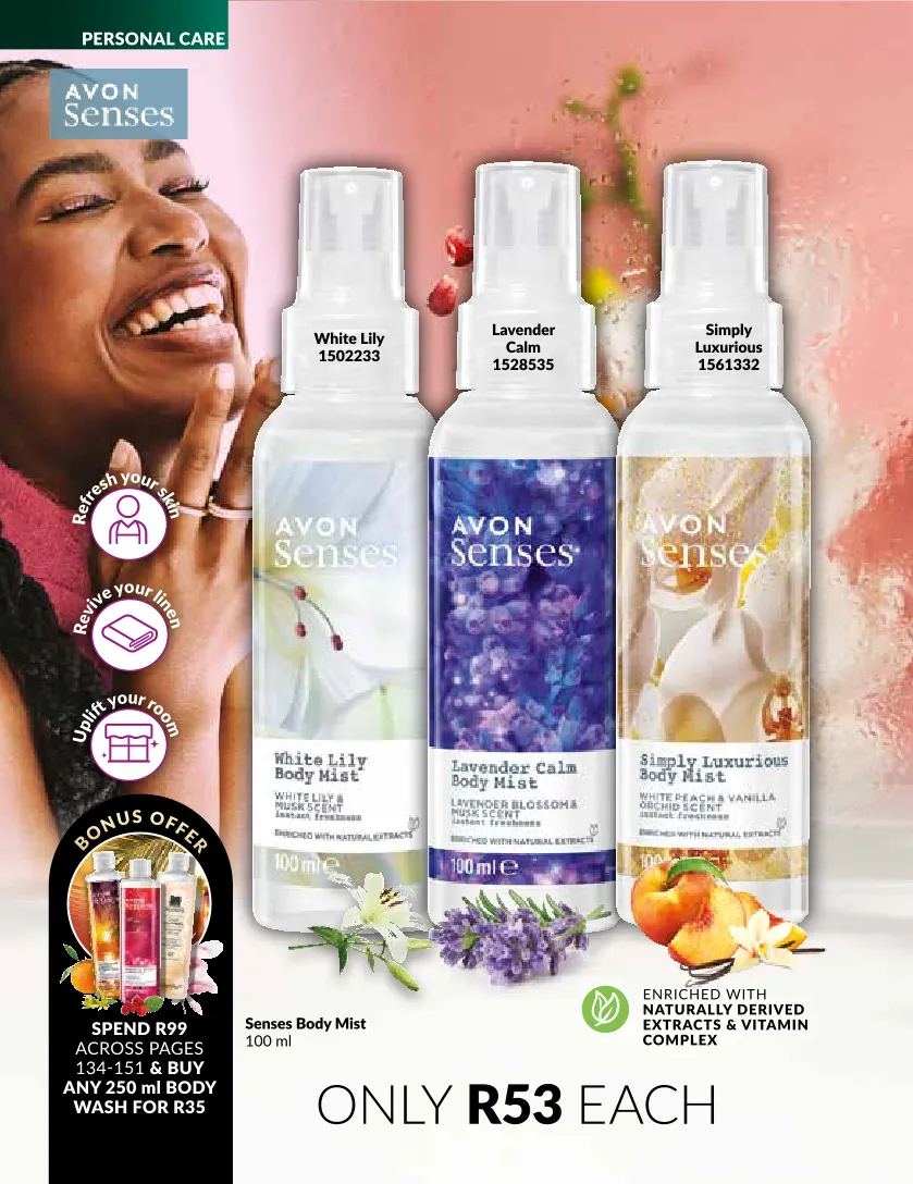 Avon sales from 1 January to 31 January 2025 - Catalogue Page 164