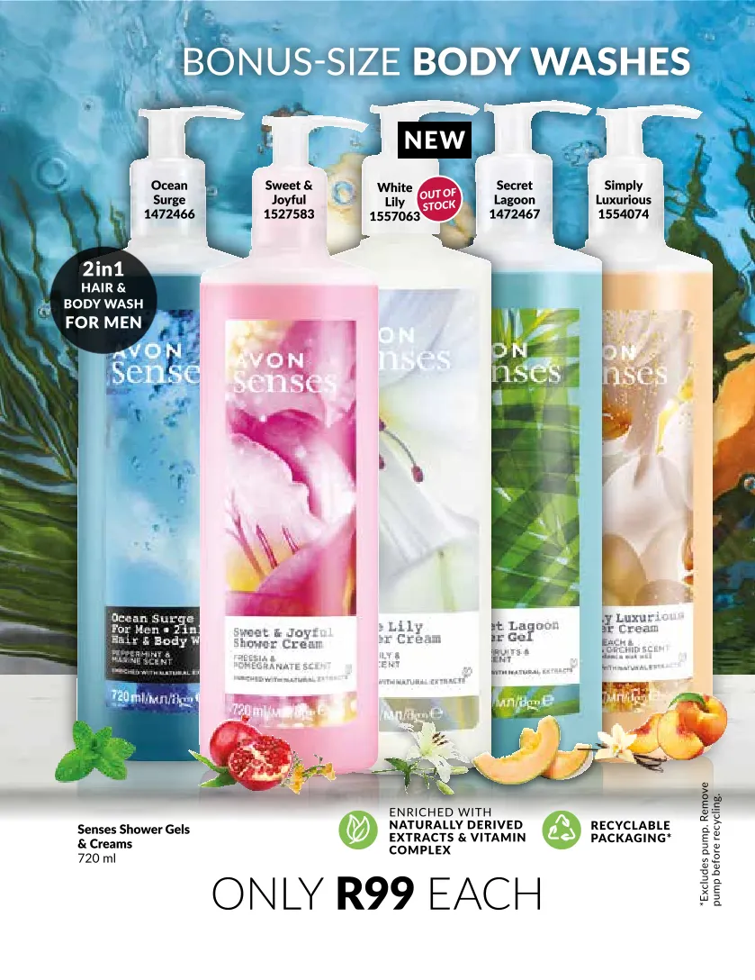 Avon sales from 1 January to 31 January 2025 - Catalogue Page 184