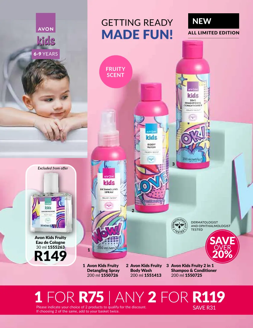 Avon sales from 1 January to 31 January 2025 - Catalogue Page 132